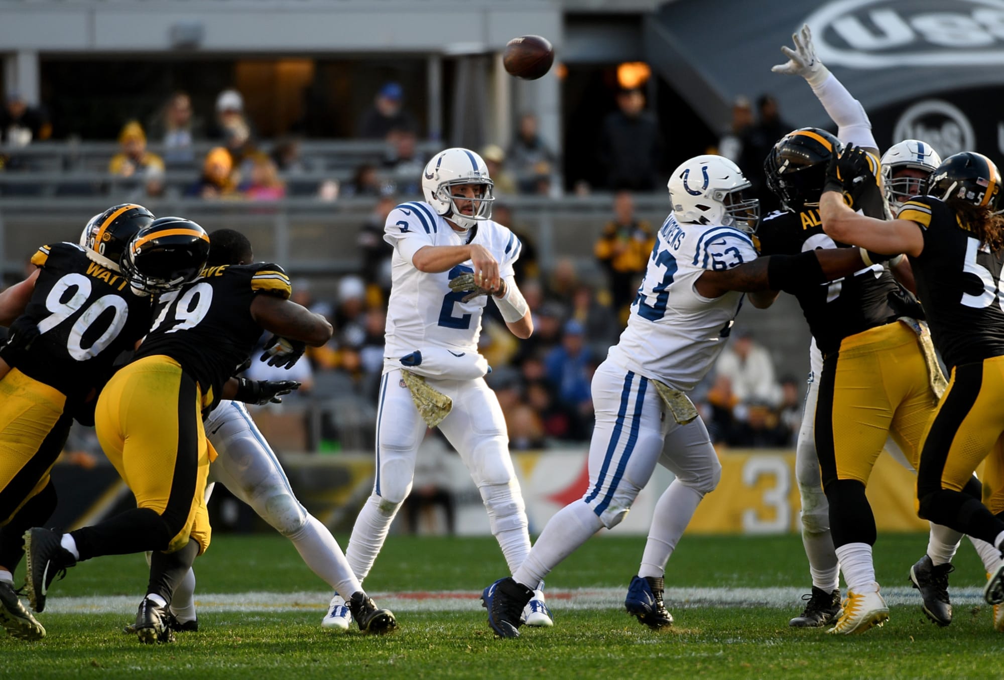 Colts vs. Steelers Offensive grades