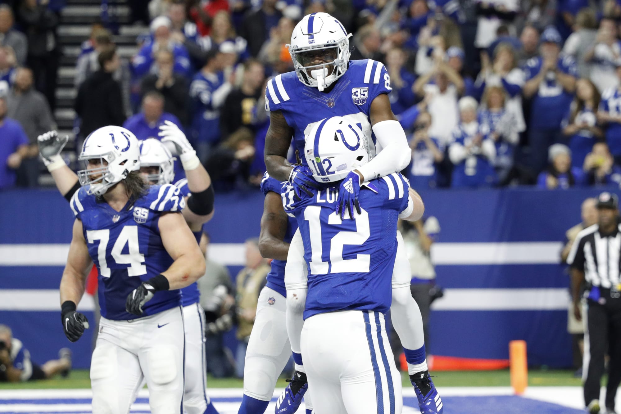 The Colts are one win away from the playoffs