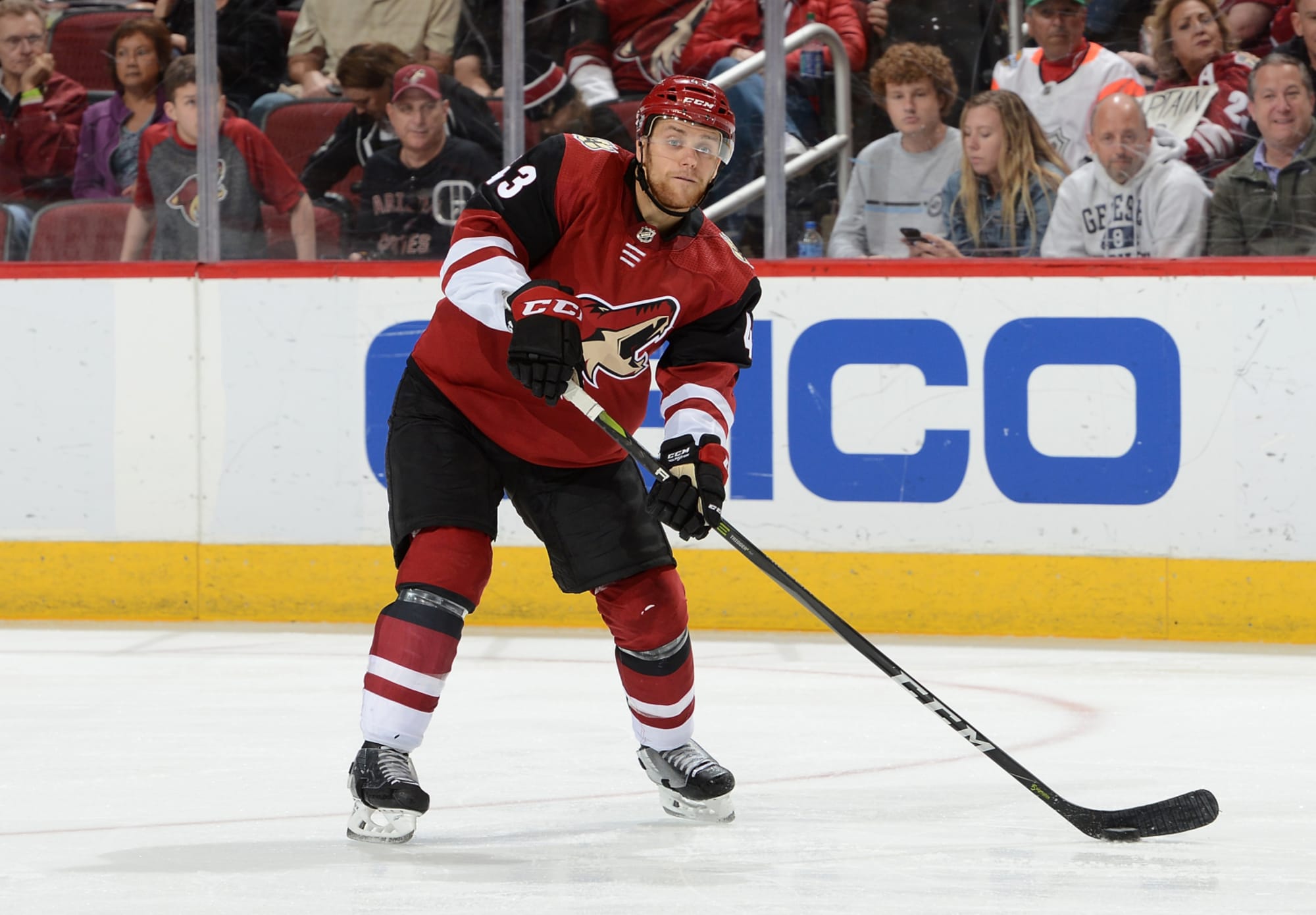 Arizona Coyotes trim training camp roster, send four to the AHL