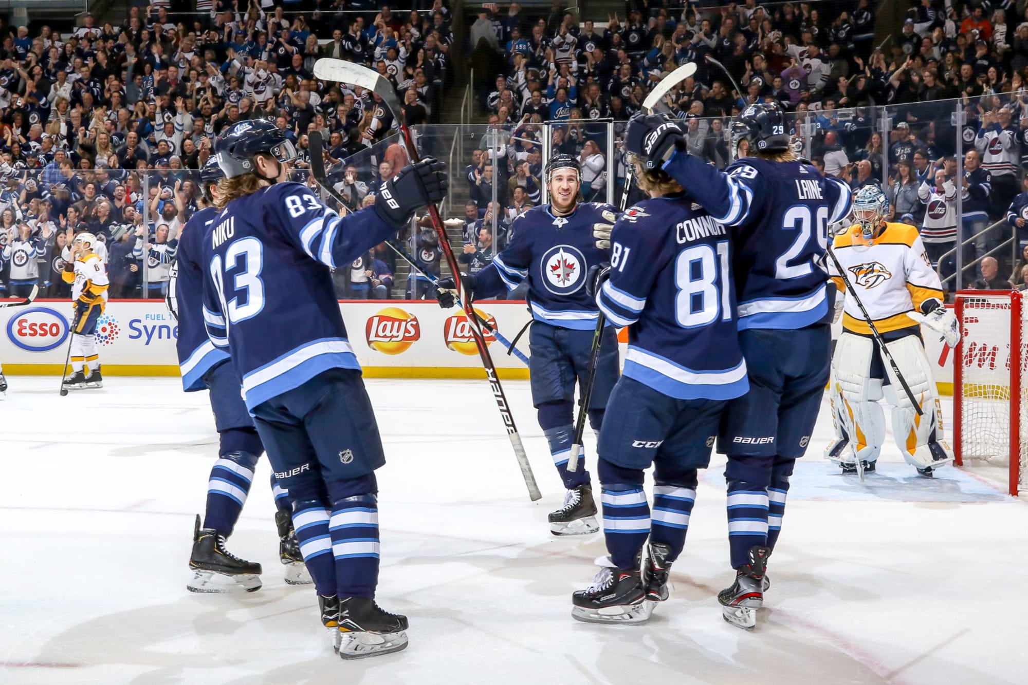The Winnipeg Jets Clinch A Playoff Berth At Home