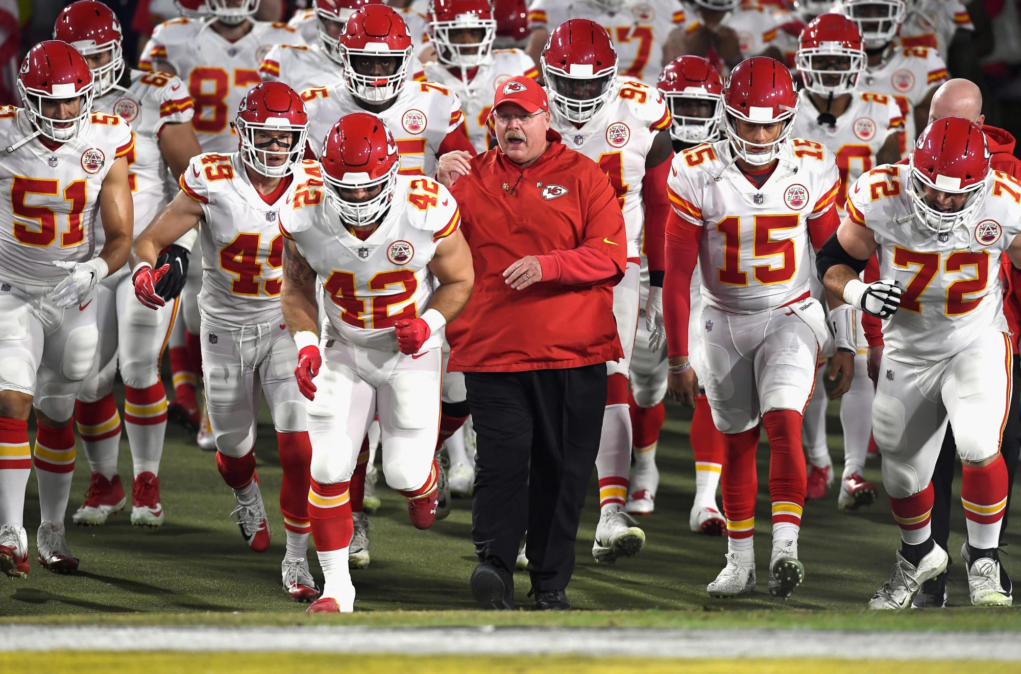 kansas city chiefs roster age