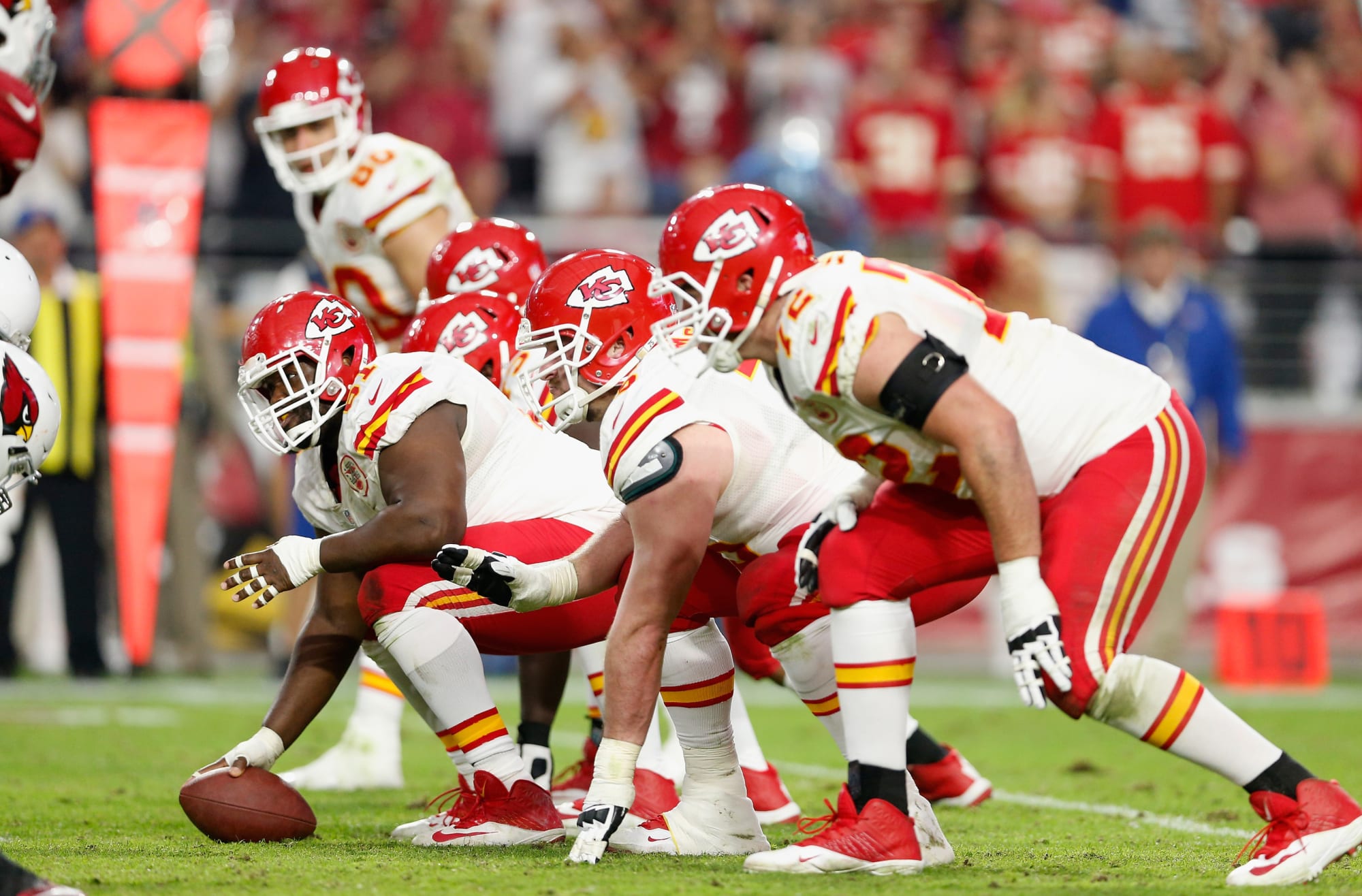 KC Chiefs There will be plenty of competition along the offensive line