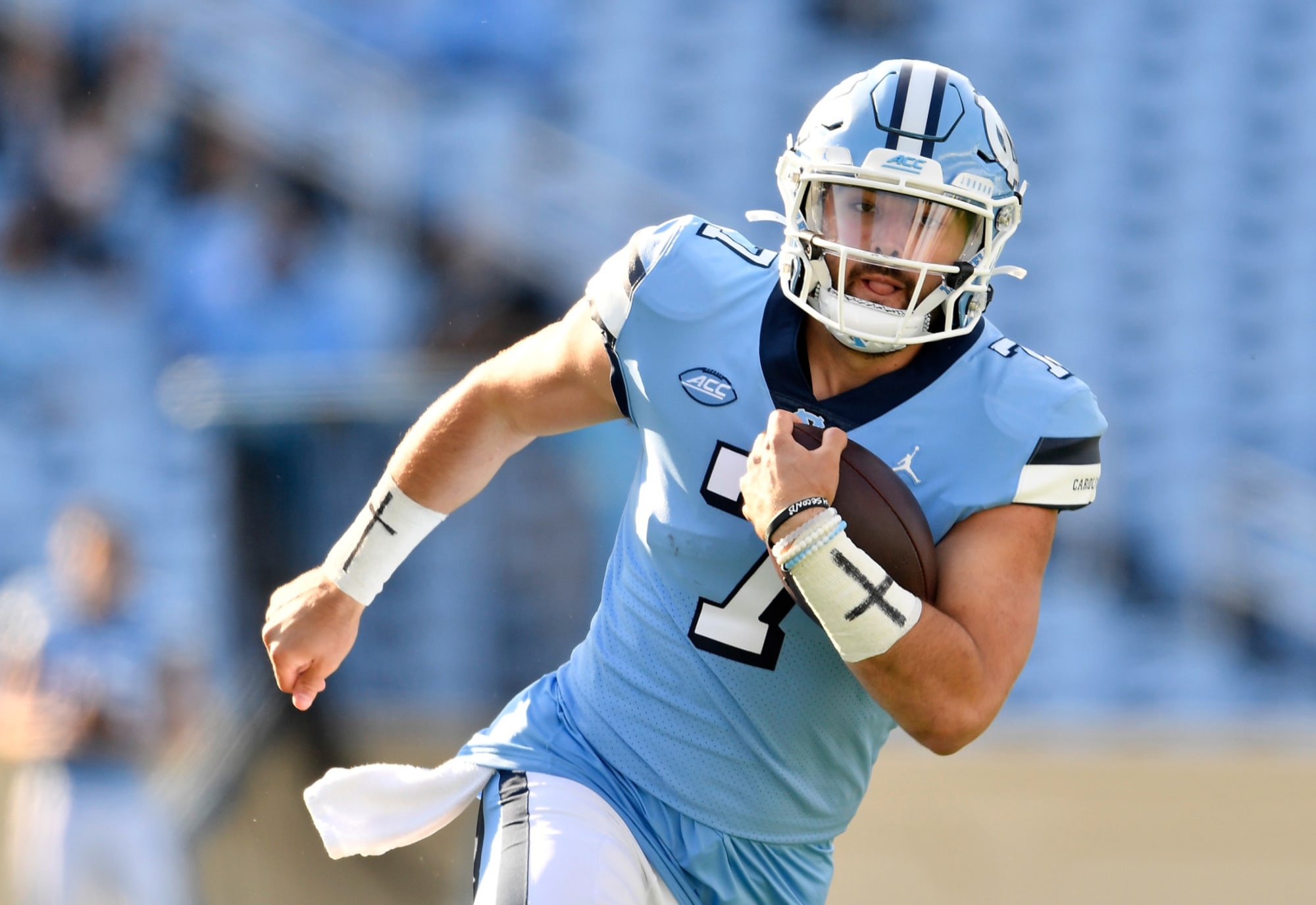 UNC Football Sam Howell as record day in Tar Heels win