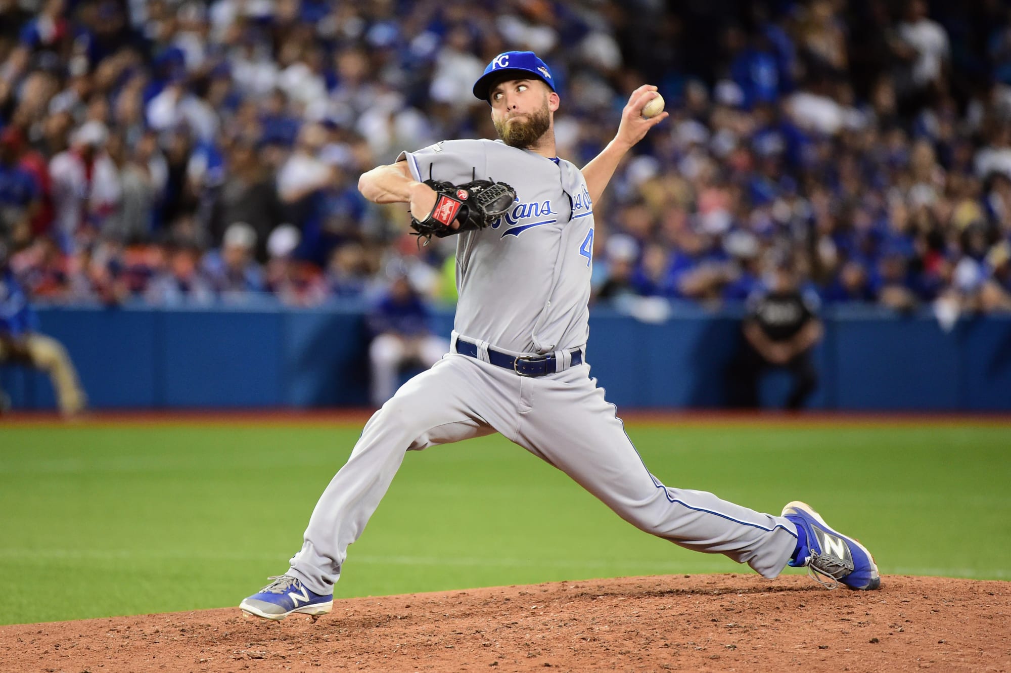 The KC Royals were unable to keep up in season opener
