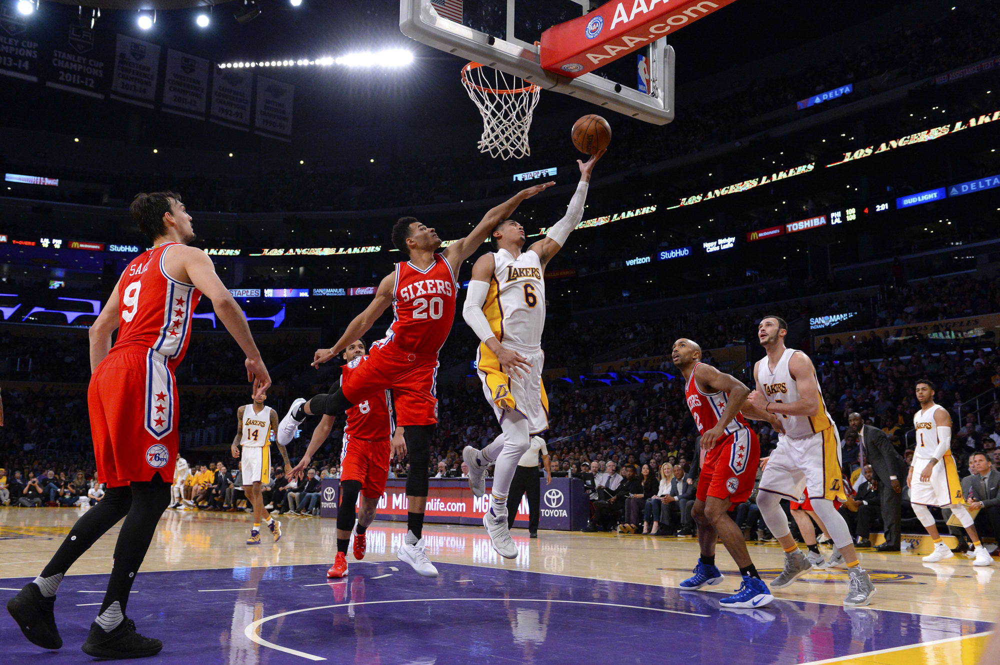 Los Angeles Lakers vs Philadelphia 76ers How to watch NBA online