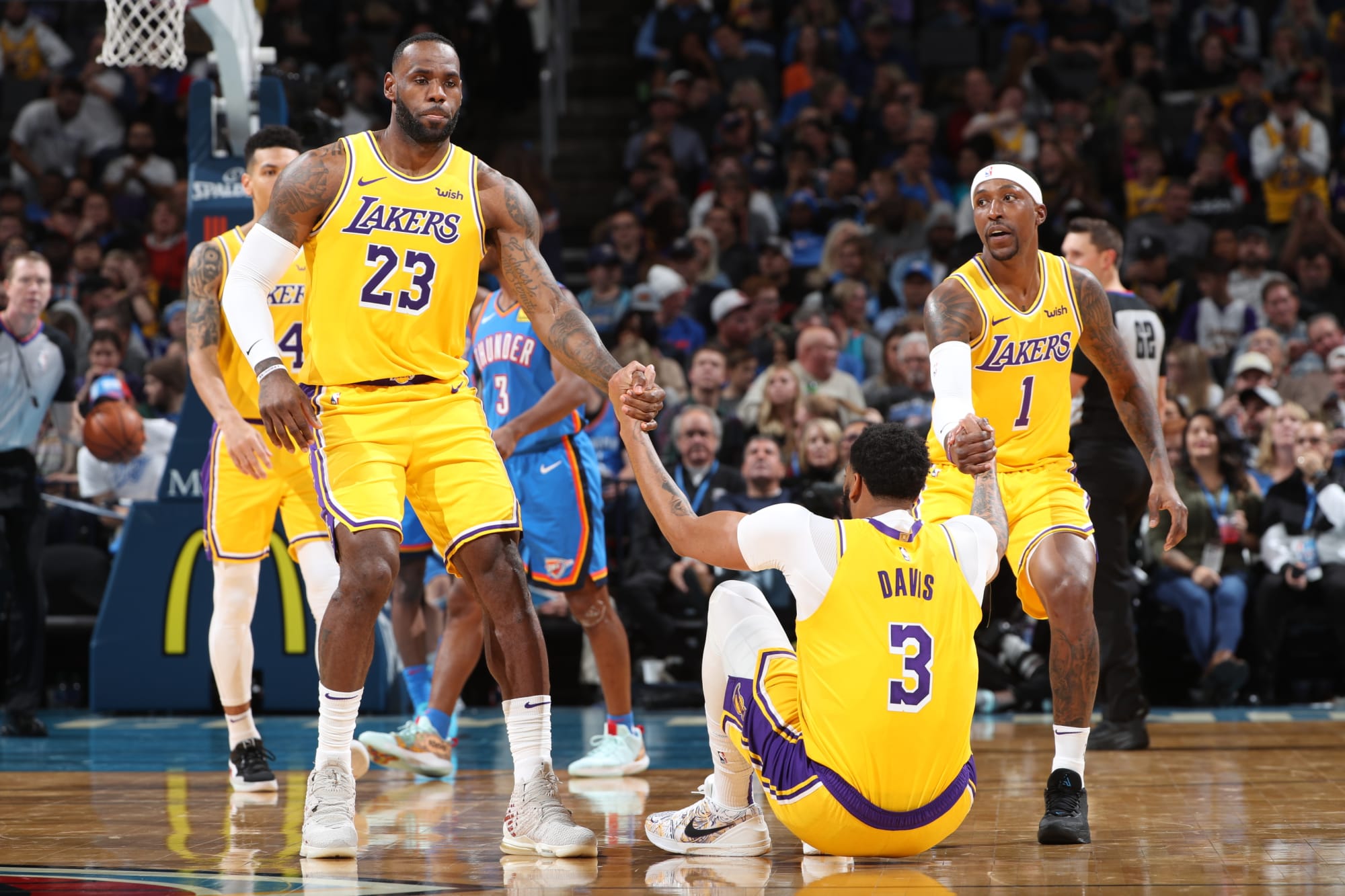 Los Angeles Lakers 3 takeaways from victory vs. Oklahoma City Thunder