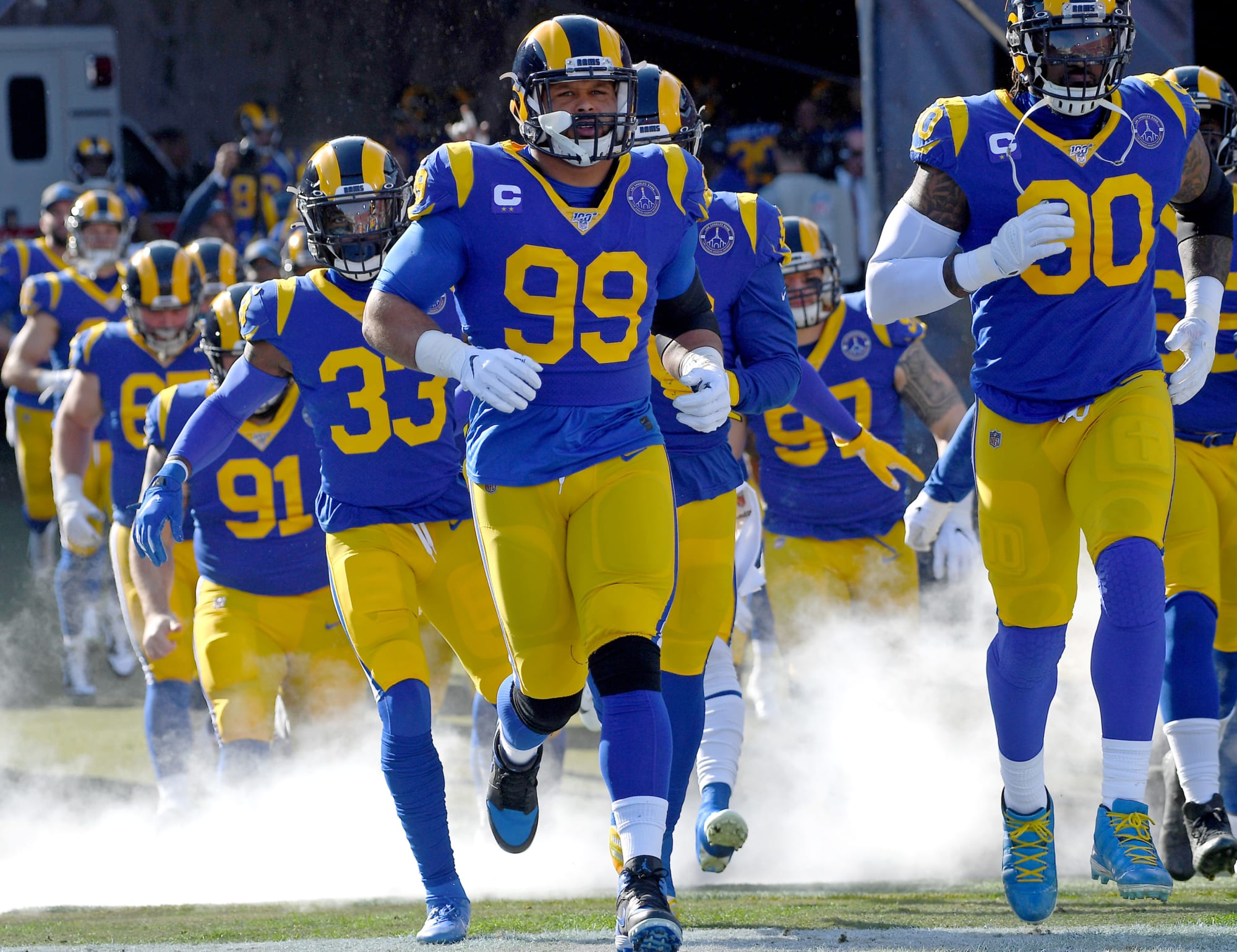 Los Angeles Rams Aaron Donald named to the AllDecade Top 101