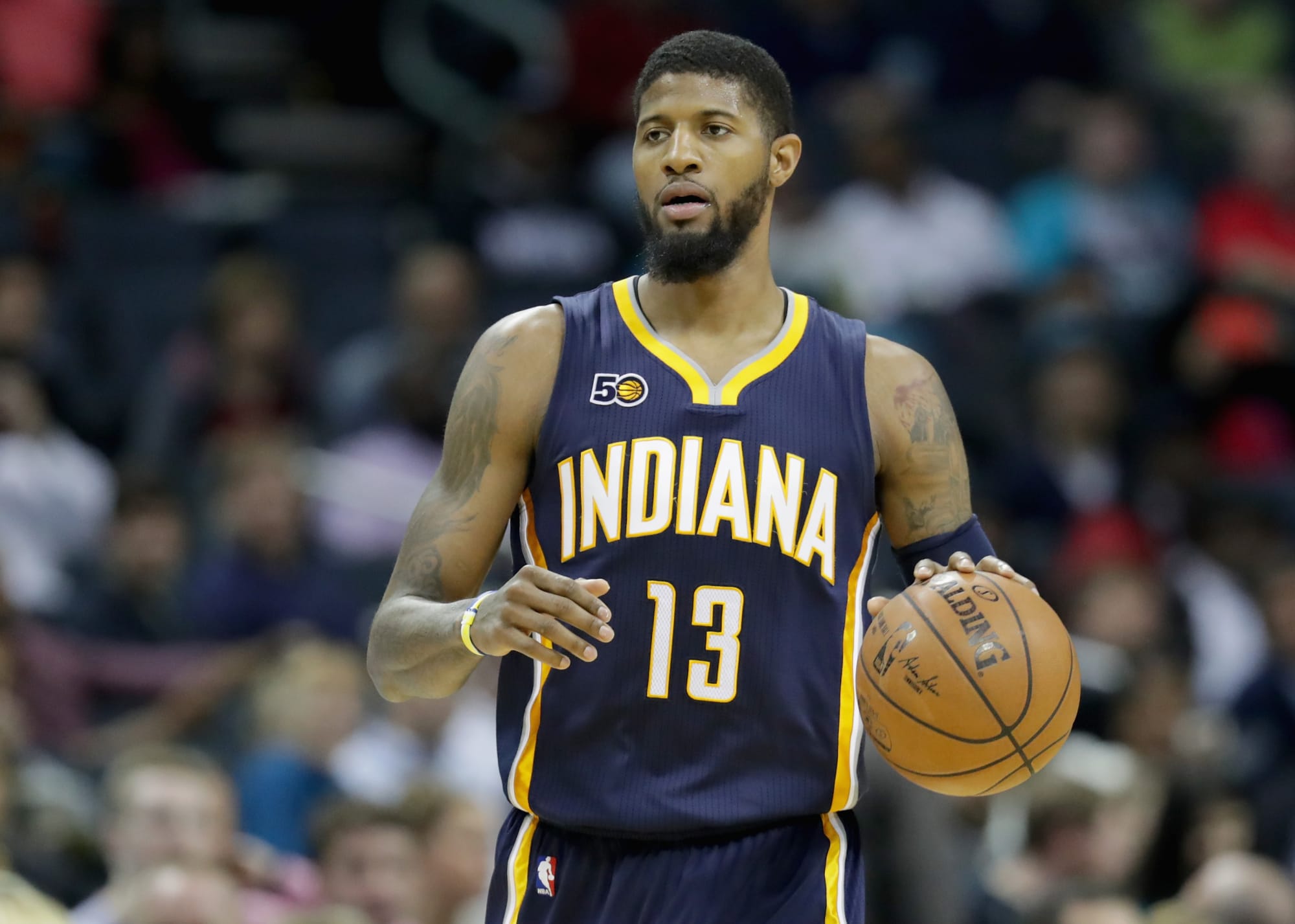 Paul george clippers thunder trade heavy timing hilariously fans bad had