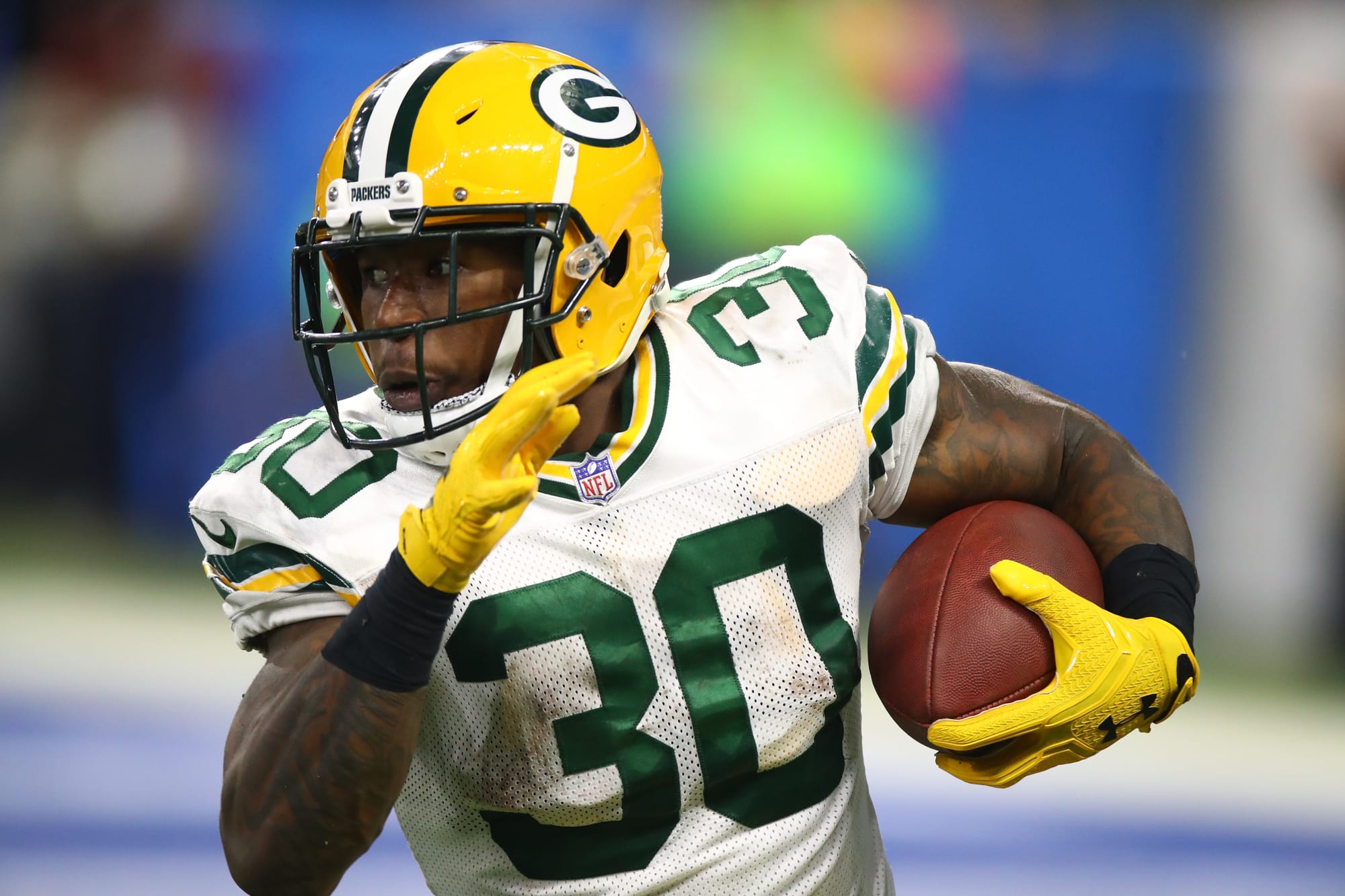 Jamaal Williams gets starting nod in first Green Bay depth chart