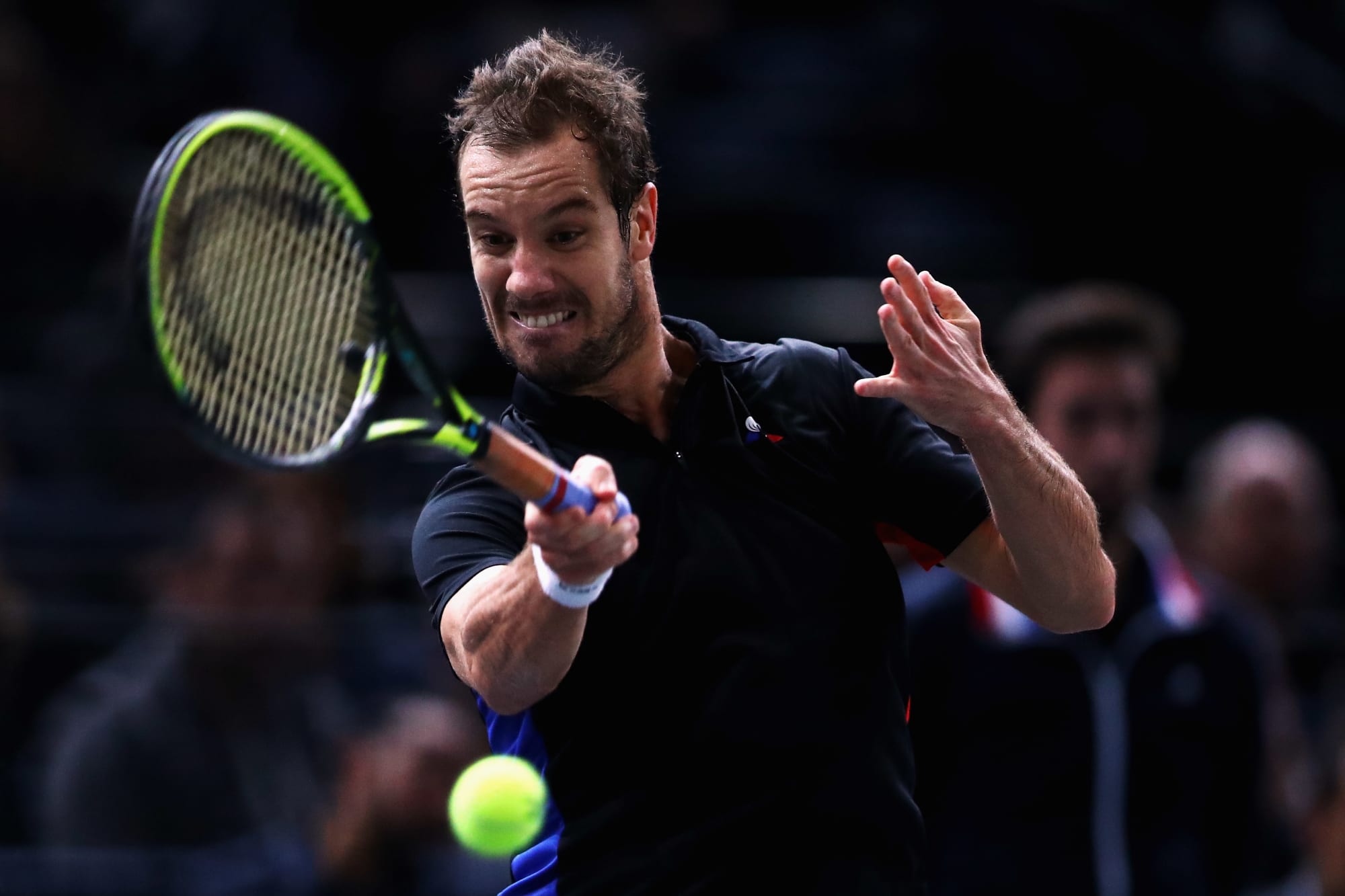 Paris Masters several French tennis players advance at ATP event