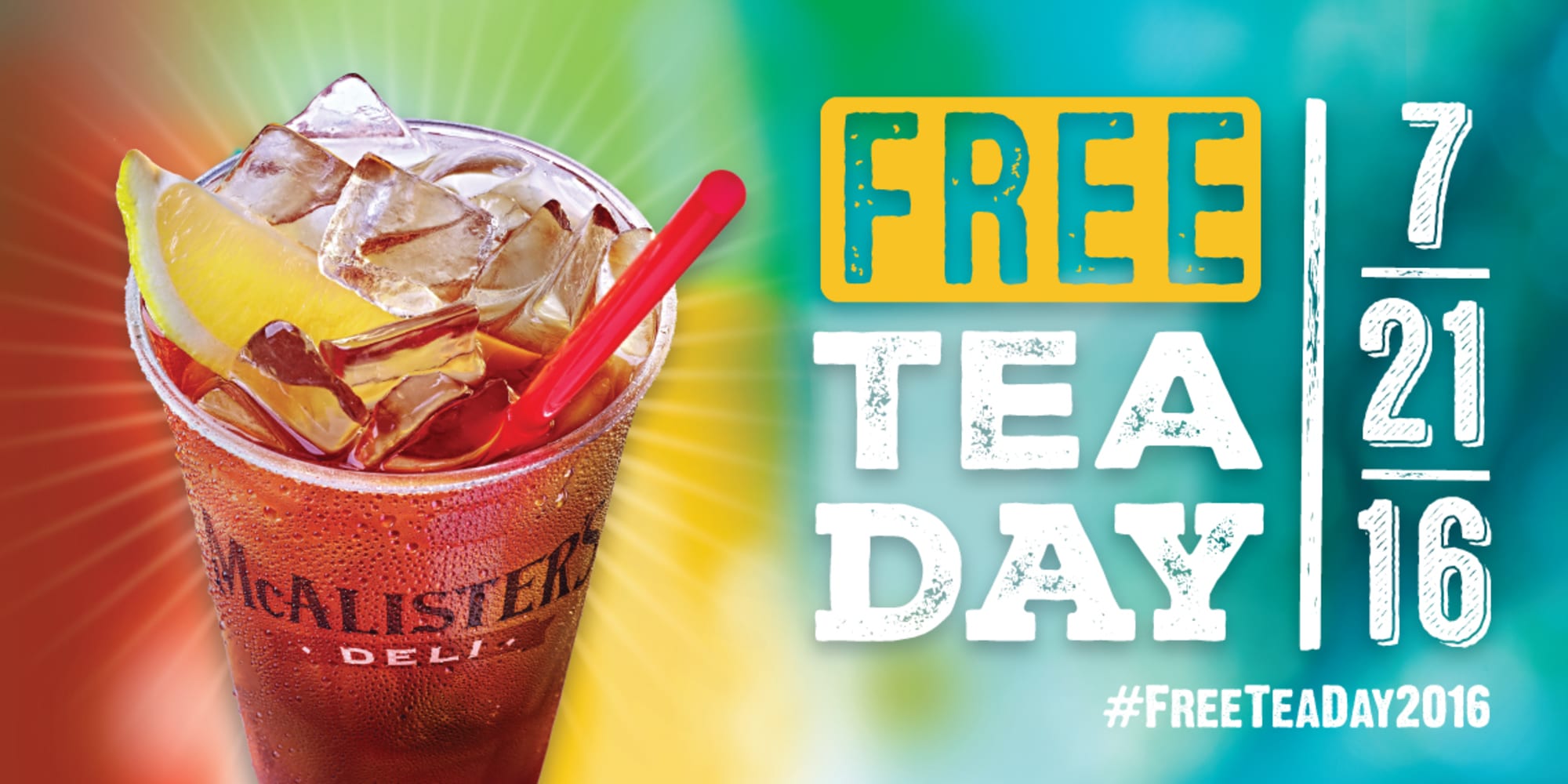 Free Sweet Tea Day at McAlister's In Dallas