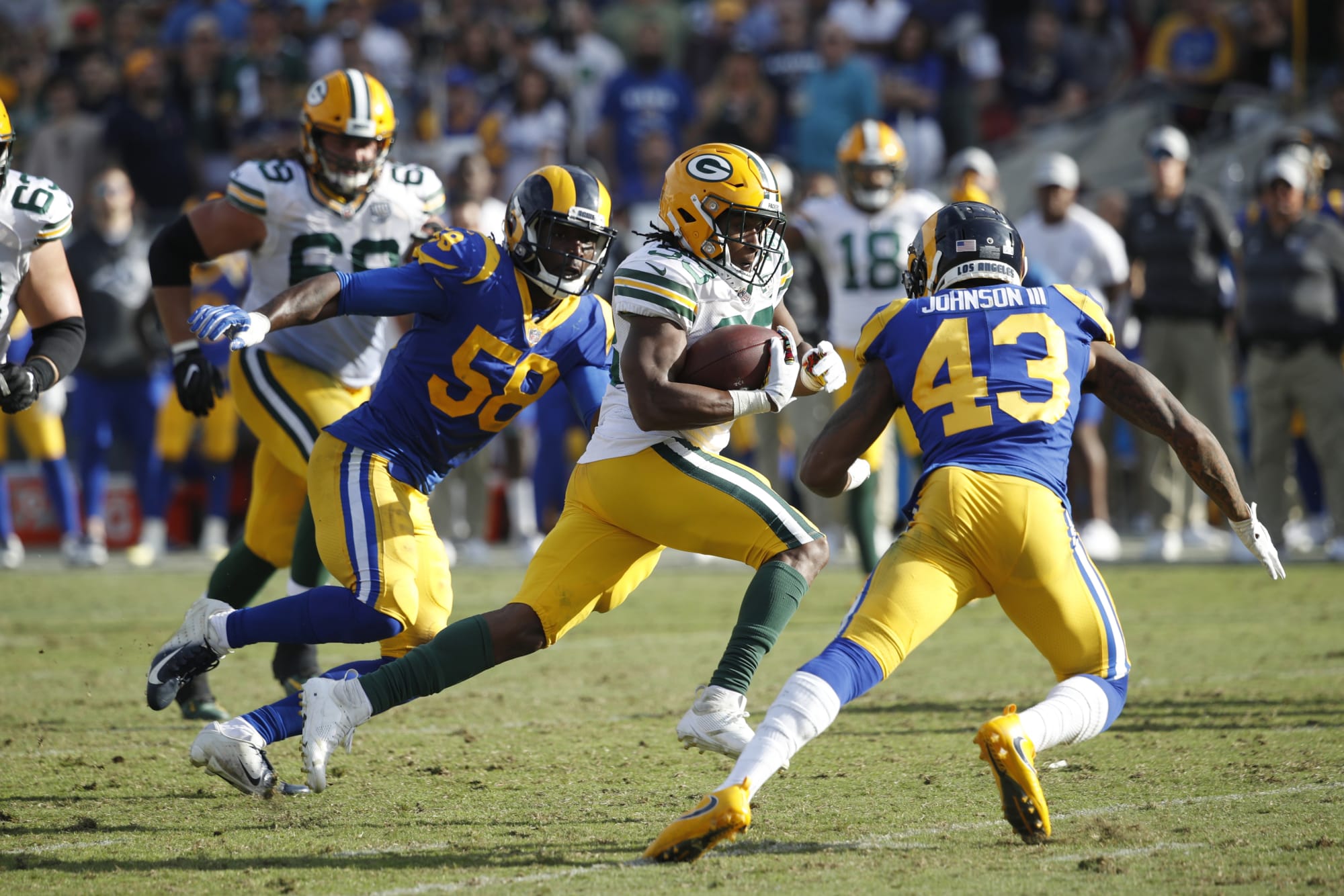 Packers set for interesting matchup with Rams in divisional round