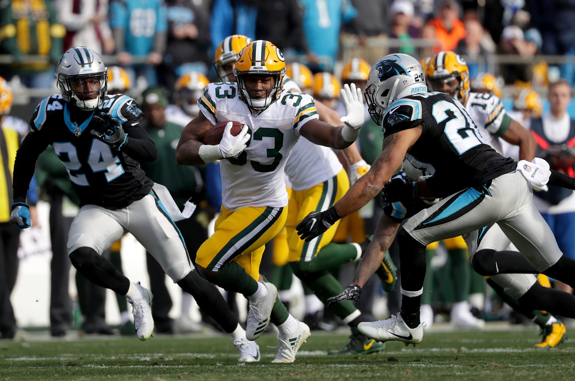 Packers vs. Panthers Tale of the tape for Week 10 matchup