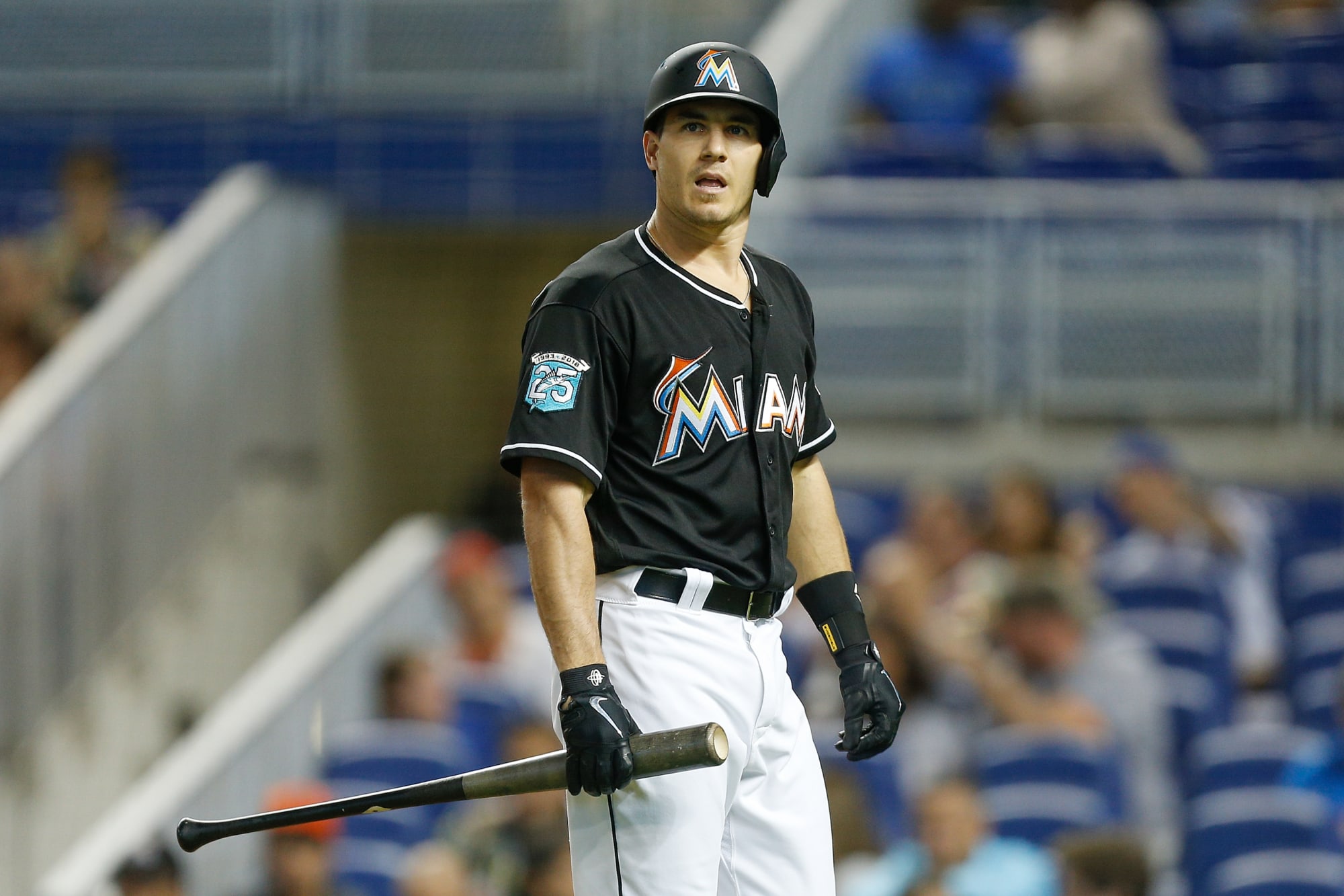 Former Marlin Christian Yelich speaks highly of catcher J.T. Realmuto, who  could be Mets target – New York Daily News