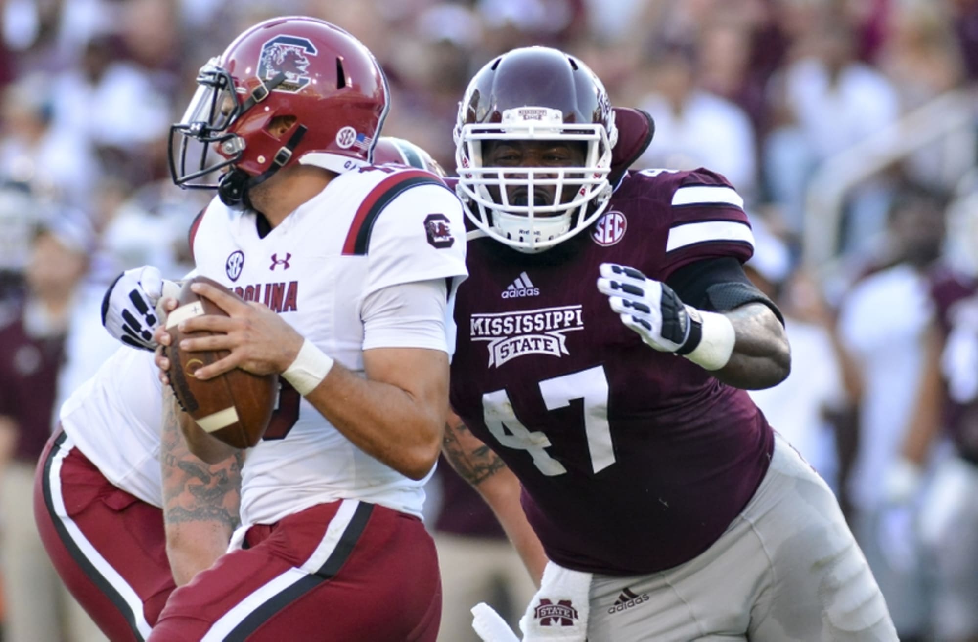 Mississippi State does a 180 and beats up on South Carolina