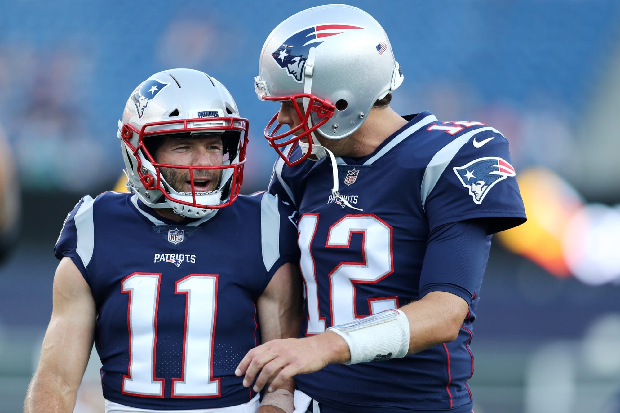 Tom Brady throwing to ‘former Patriots receivers’ is a gut punch