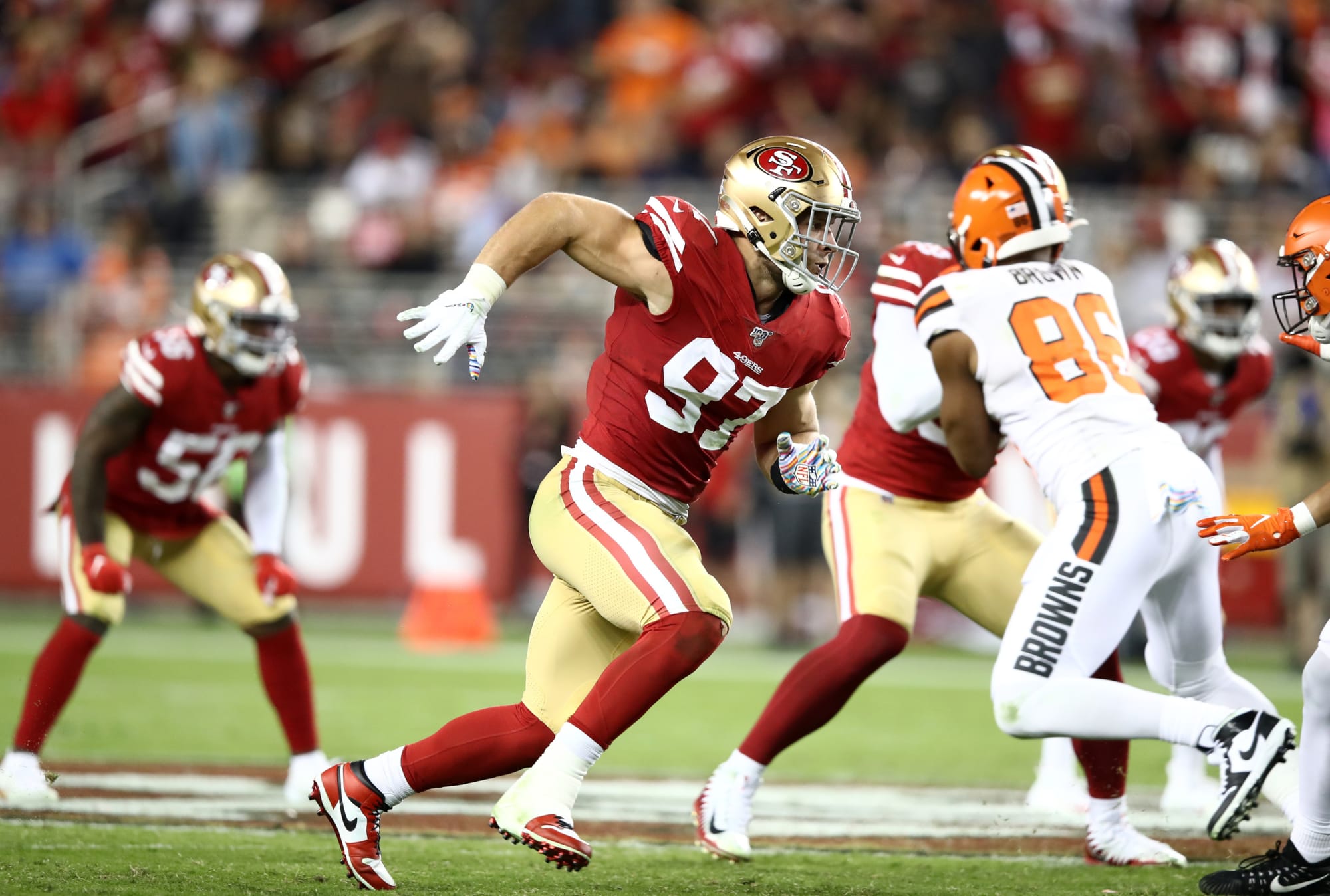 San Francisco 49ers: Nick Bosa earning recognition for his stellar play