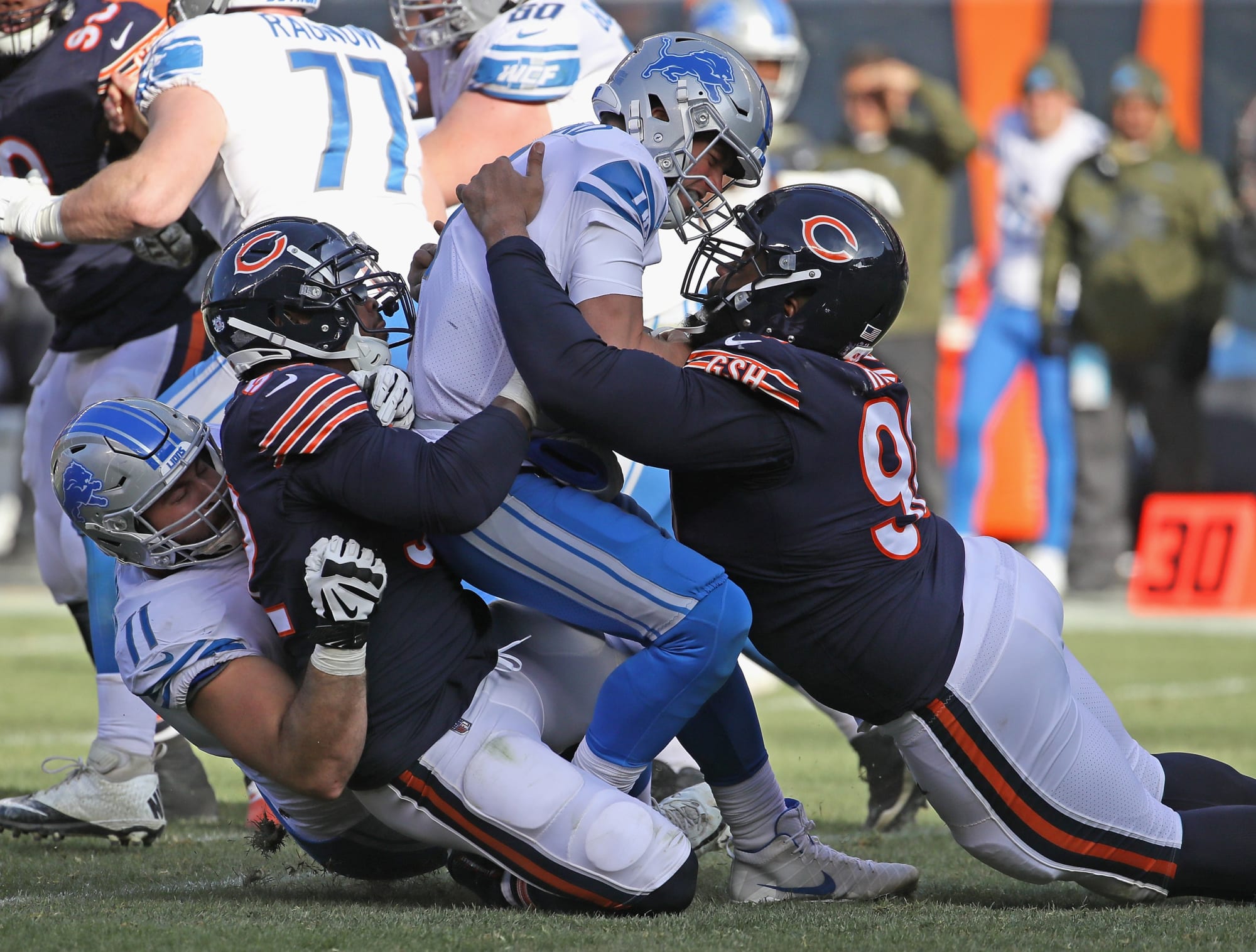 Chicago Bears missed the mark in ranking of defensive triplets