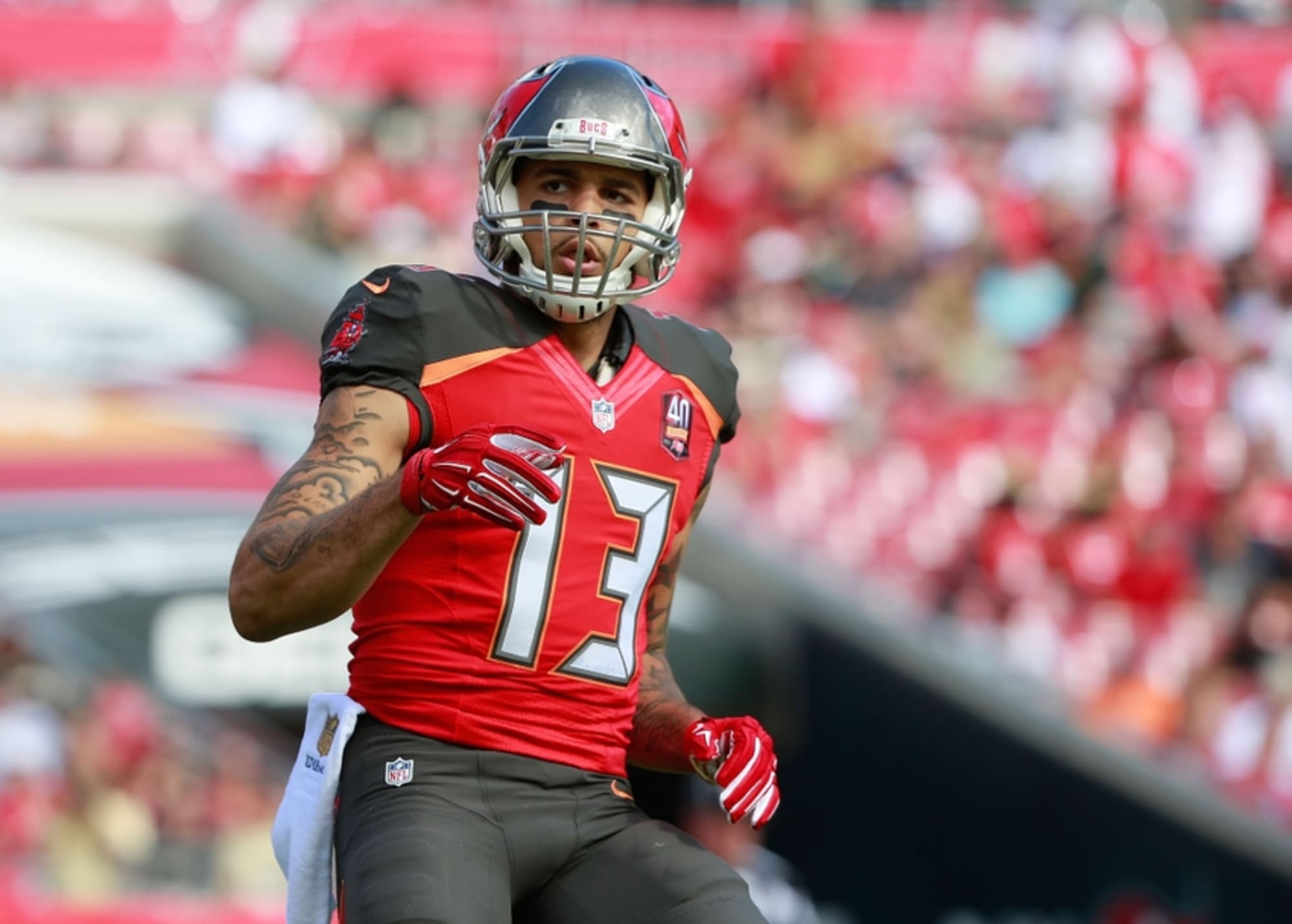 Tampa Bay Bucs Mike Evans : During their season opener against the saints, was the bucs' first