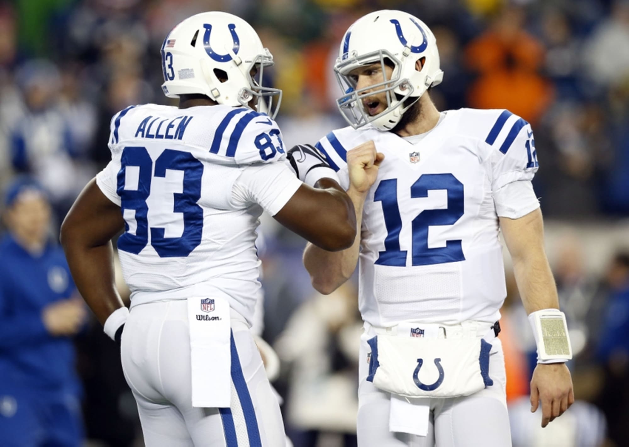 Indianapolis Colts: Dwayne Allen Will Make or Break Andrew Luck