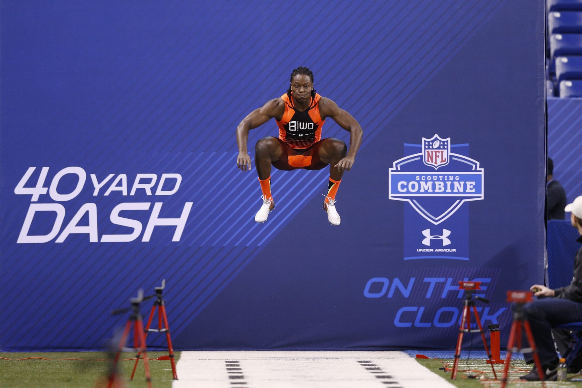 NFL Combine records for 40yard dash, bench press and every major drill