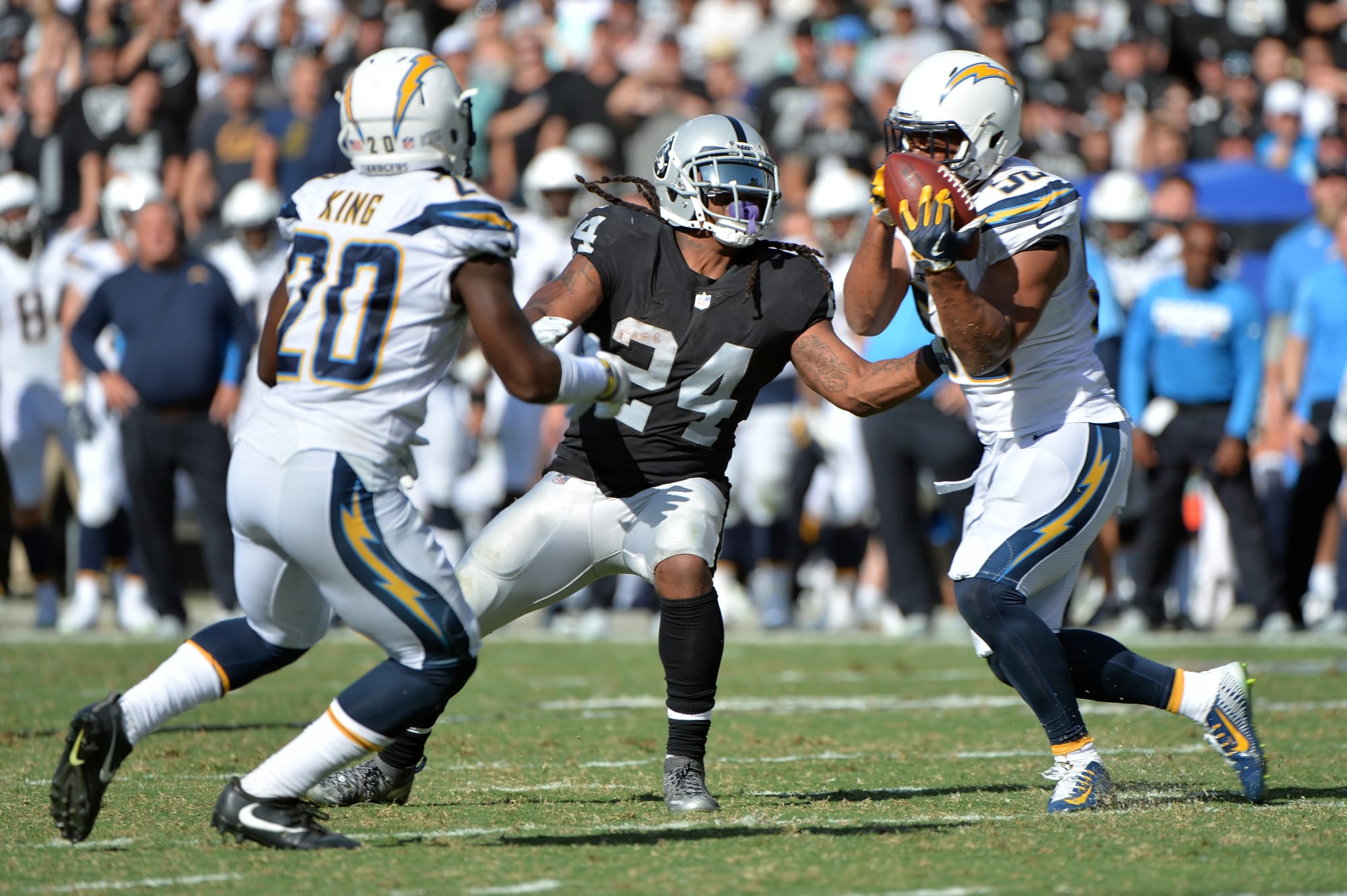 Chargers vs Raiders Highlights, game tracker and more