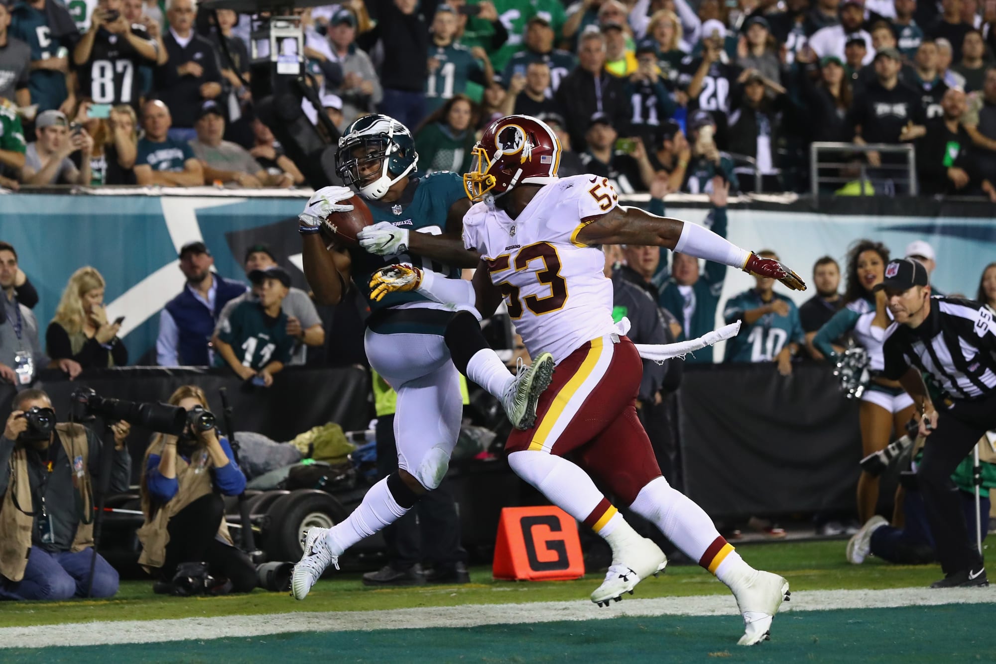 Redskins vs. Eagles Highlights, game tracker and more