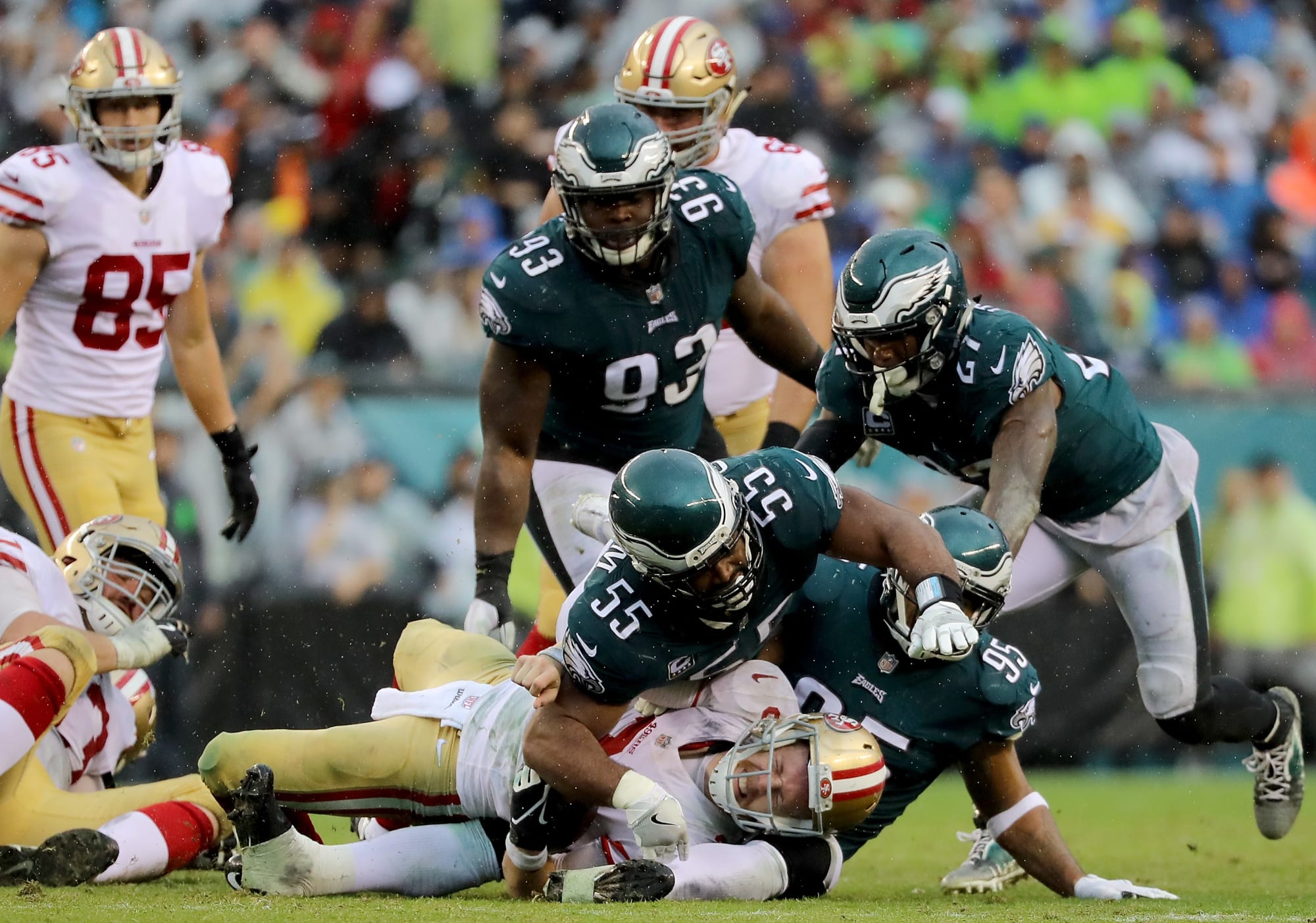 49ers vs. Eagles Good, bad and ugly from Week 8 loss to Philadelphia