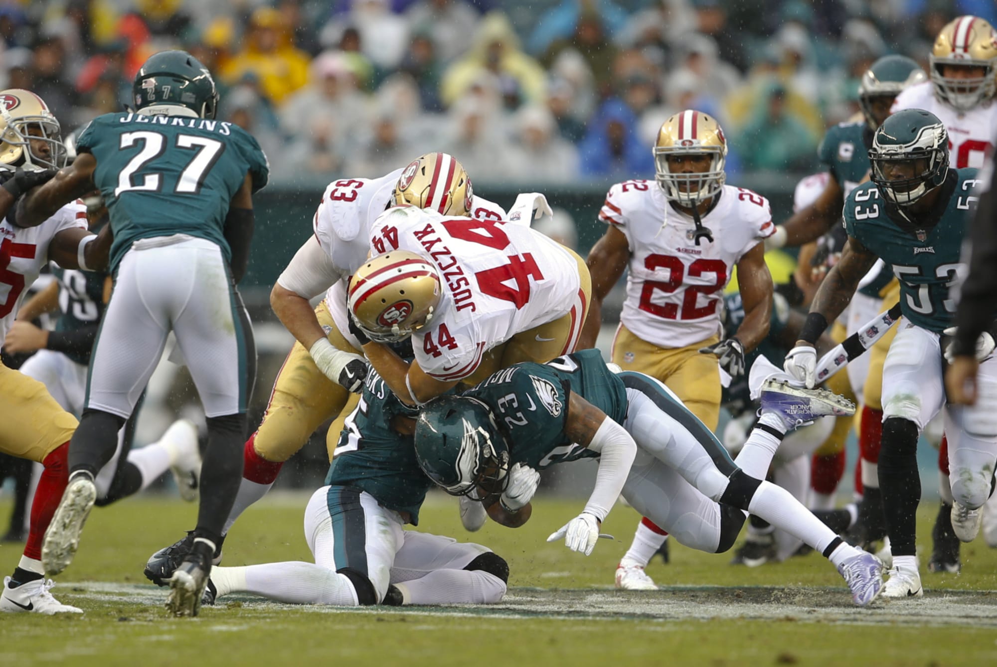 SF 49ers vs. Eagles Week 4 SNF live game thread, how to watch online