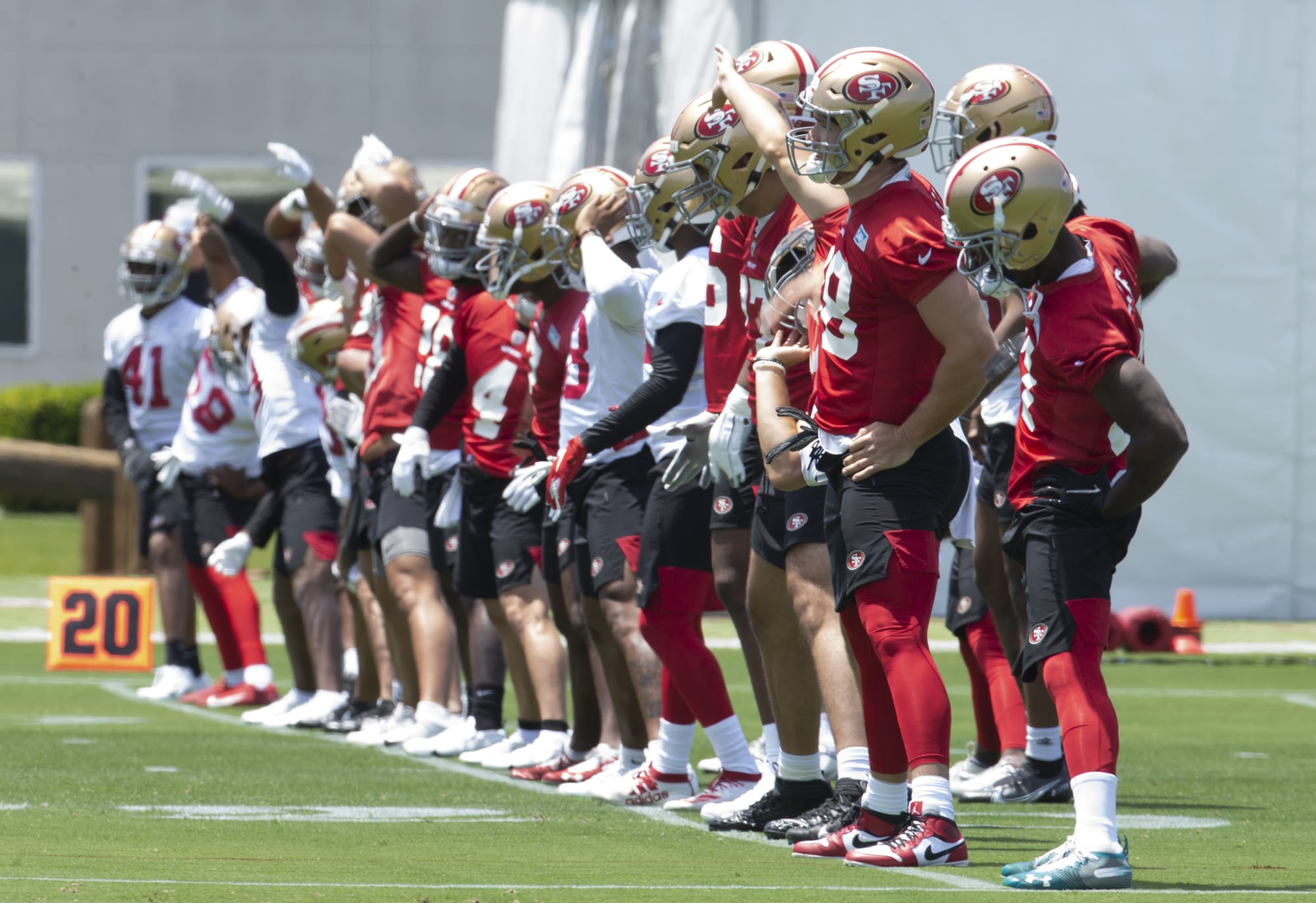 49ers training camp 3 players who may tumble down depth chart