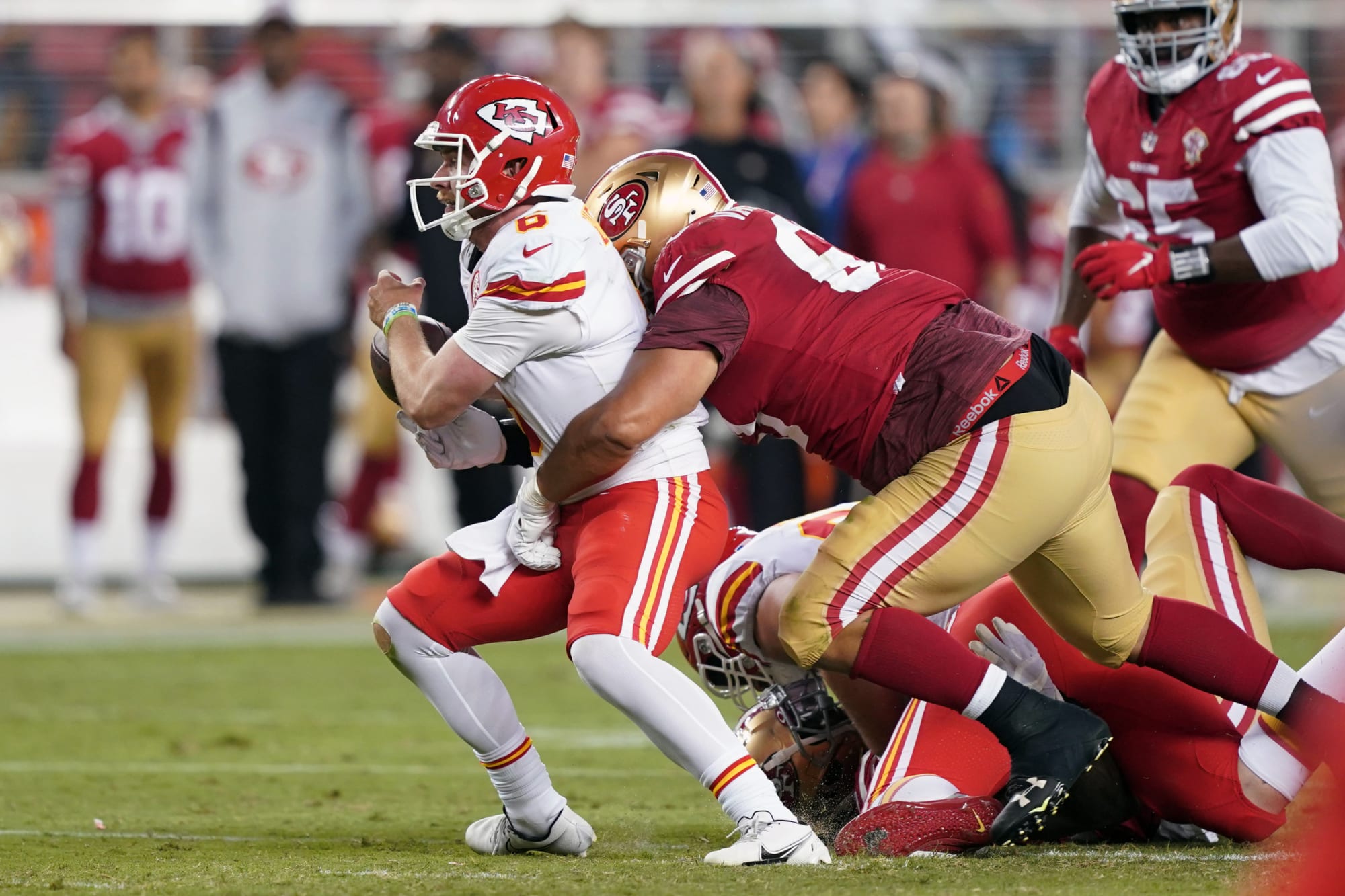 49ers roster First wave of cuts includes recently added Dlineman