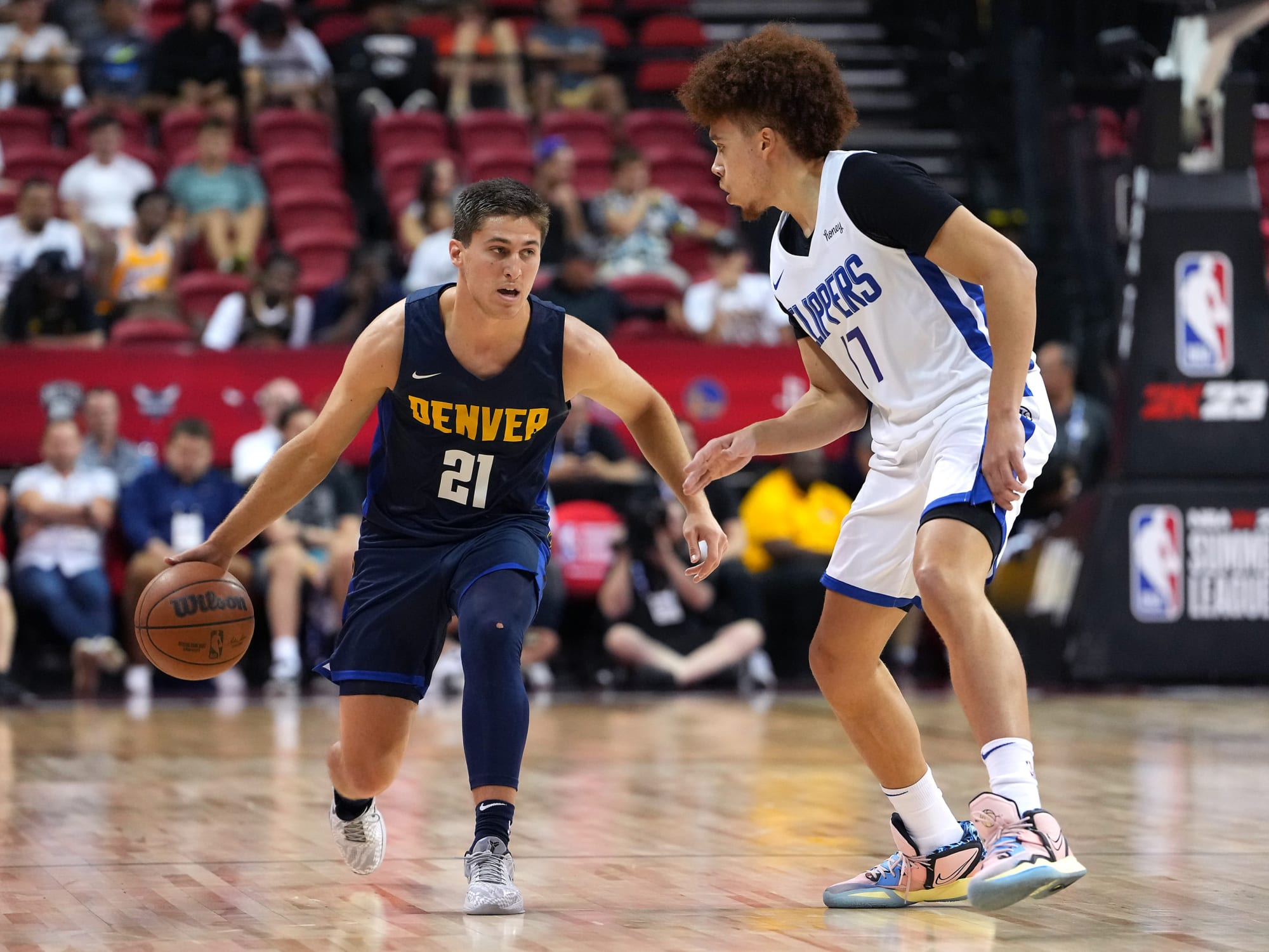 What do the Denver Nuggets do after the Collin Gillespie injury?