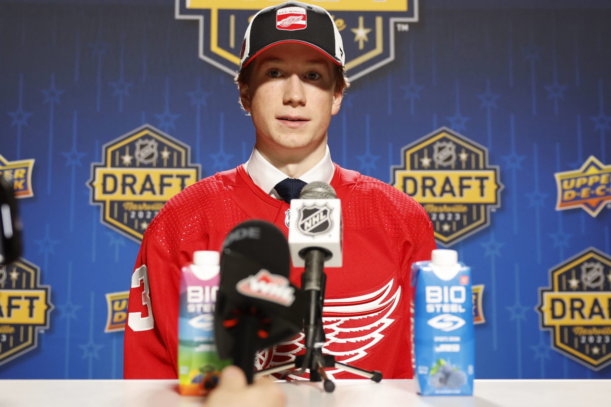 What’s next for the 2023 NHL Draft class of the Detroit Red Wings