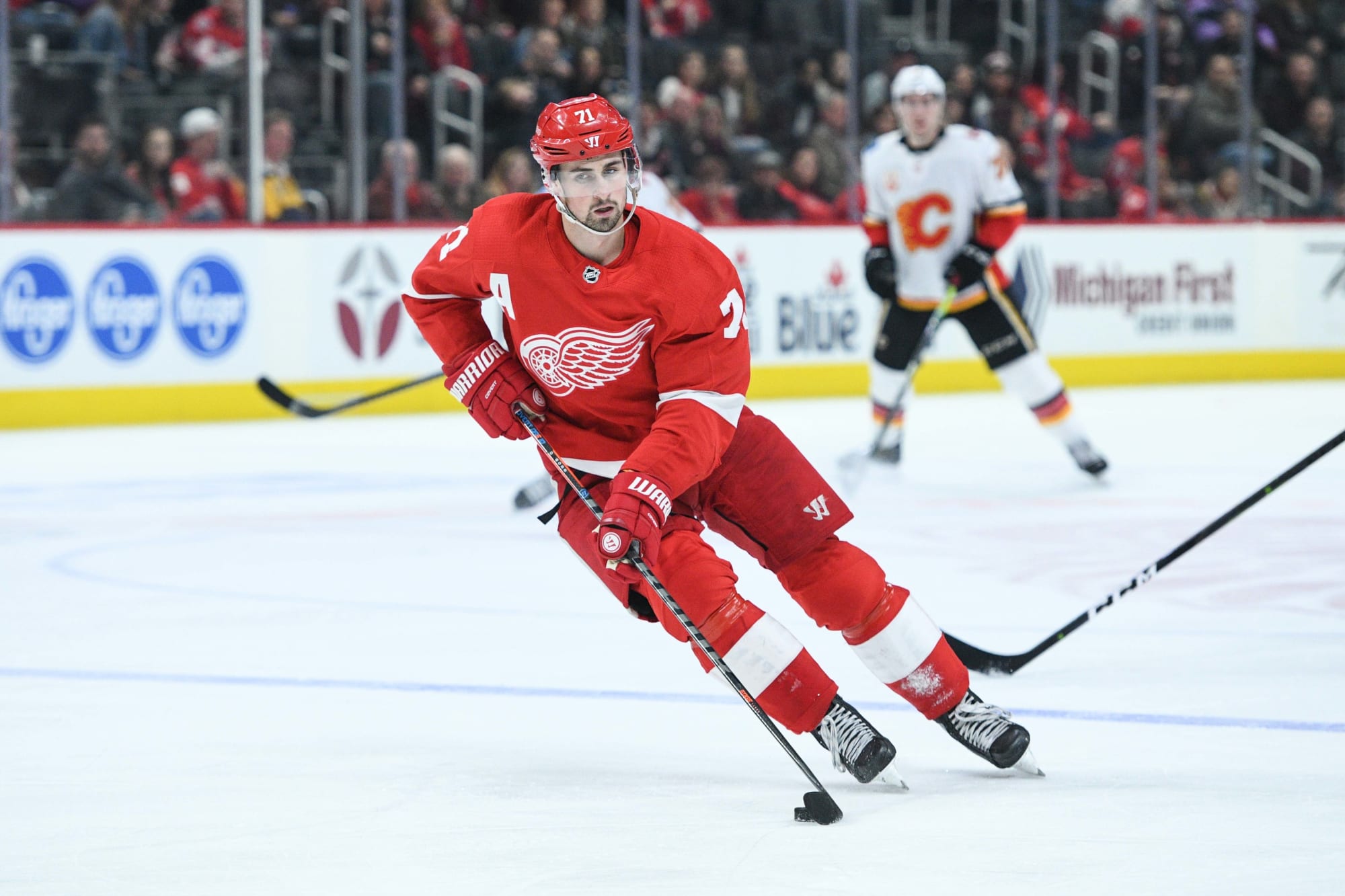 Red Wings Throwback: Dylan Larkin Wins Fastest Skater Competition