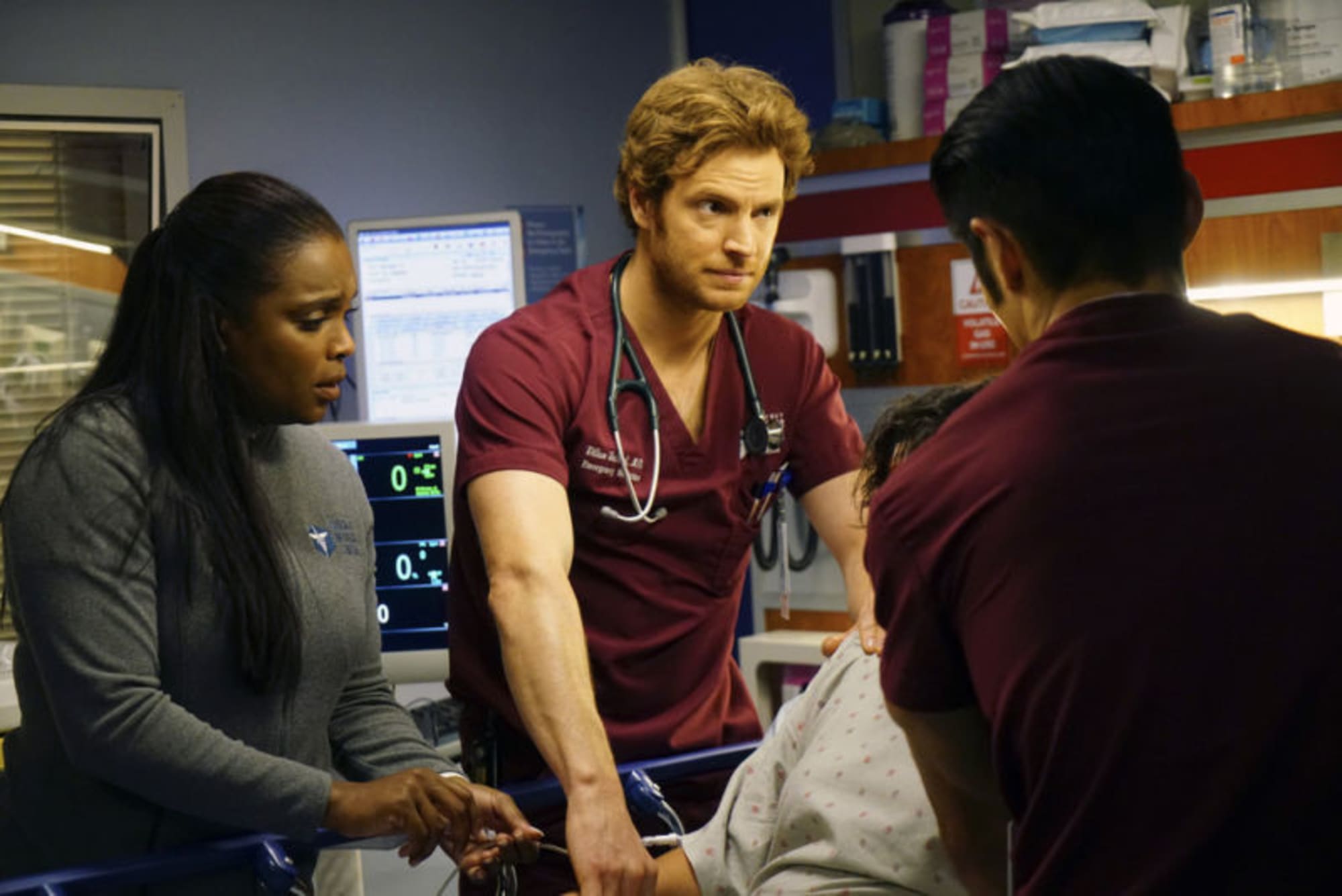 Chicago Med season 3, episode 11 exclusive clip Who's to blame?