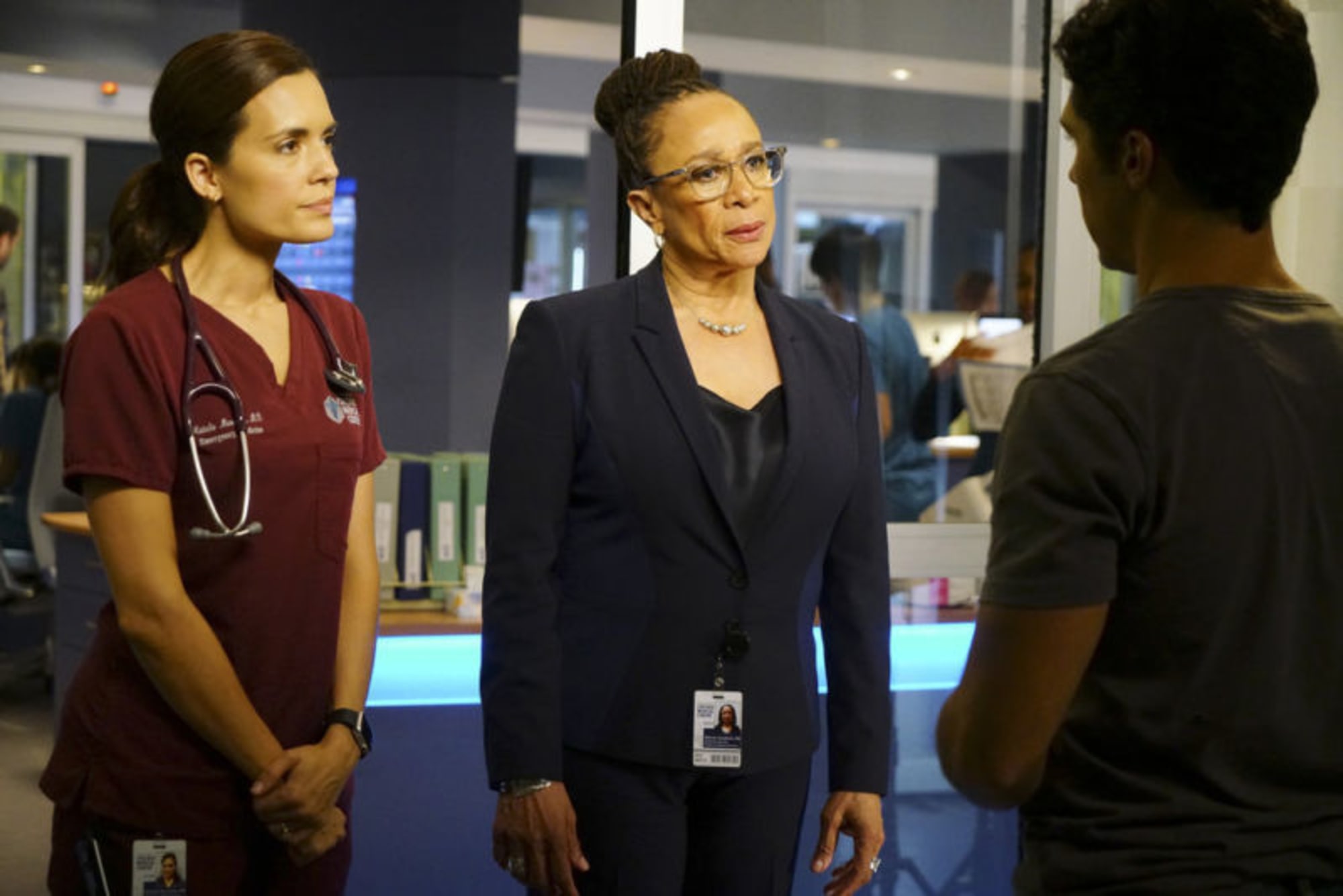 Chicago Med season 4, episode 4 photos Backed Against The Wall
