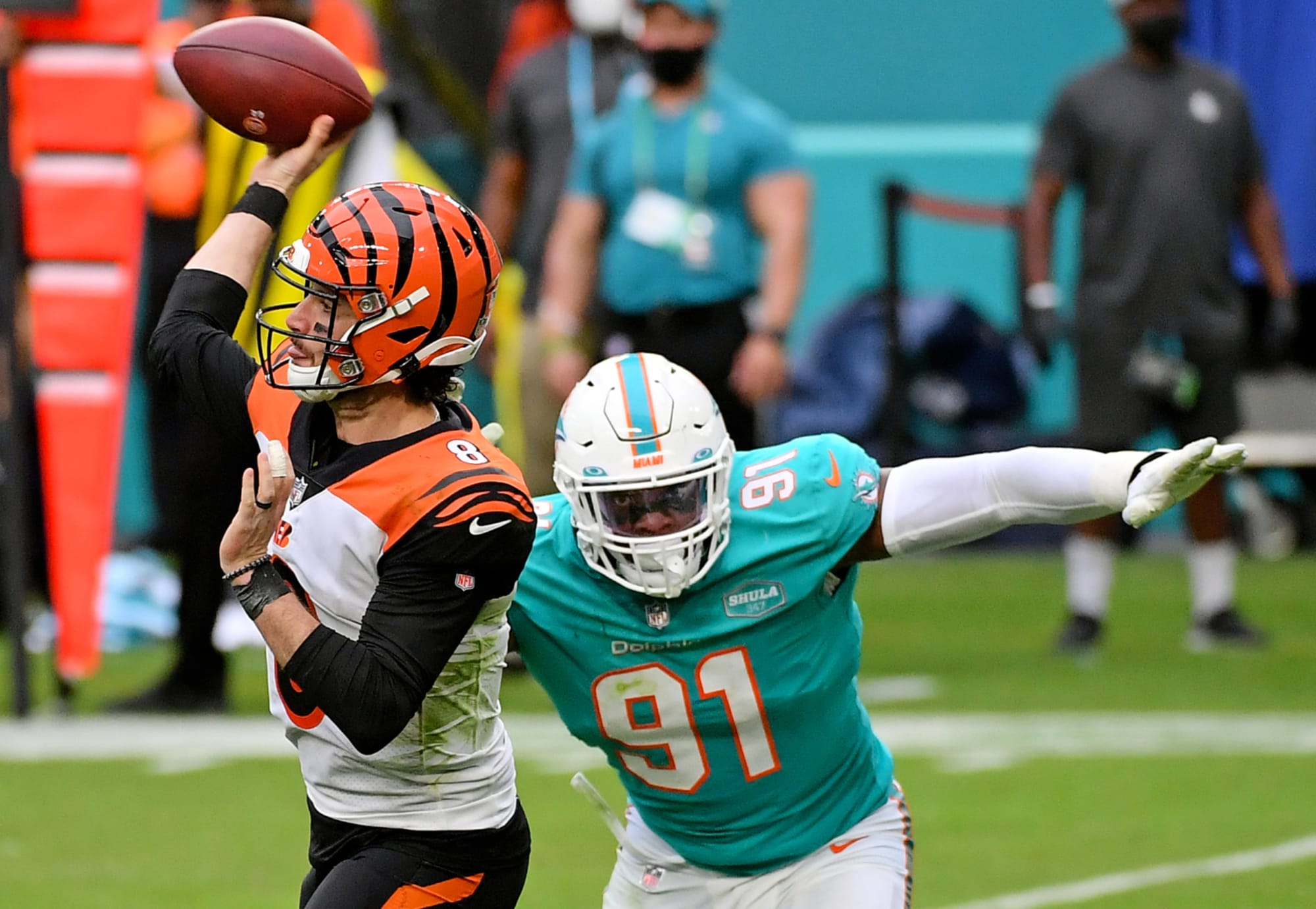 Emmanuel Ogbah still tops our Miami Dolphins defensive end rankings