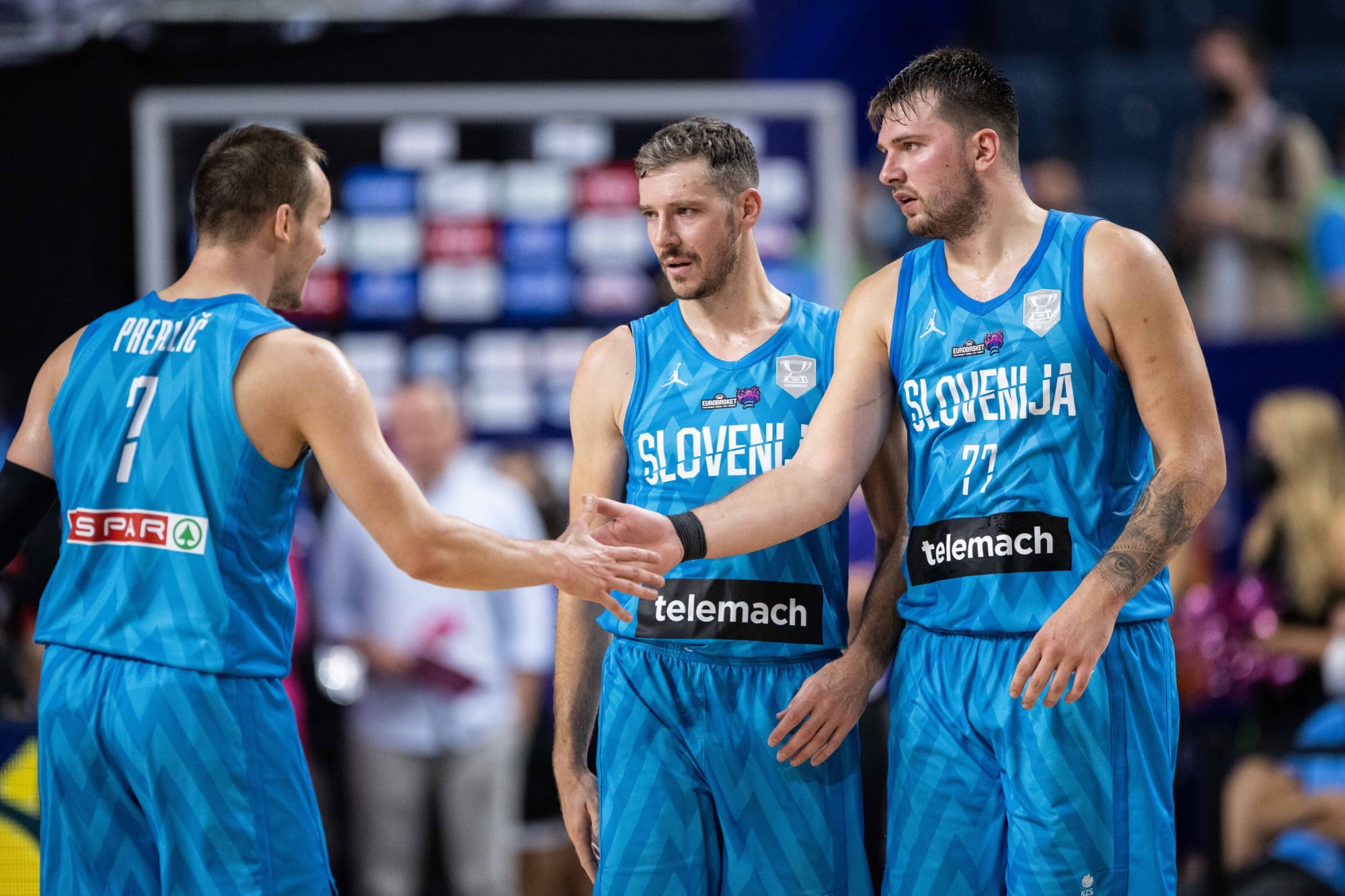 Doncic en Dragic naar kwartfinales EuroBasket met overwinning op België