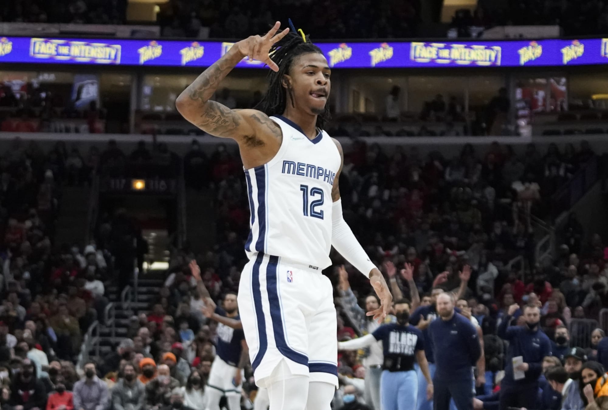 Ja Morant sets Grizzlies' record for points in a game vs. Bulls