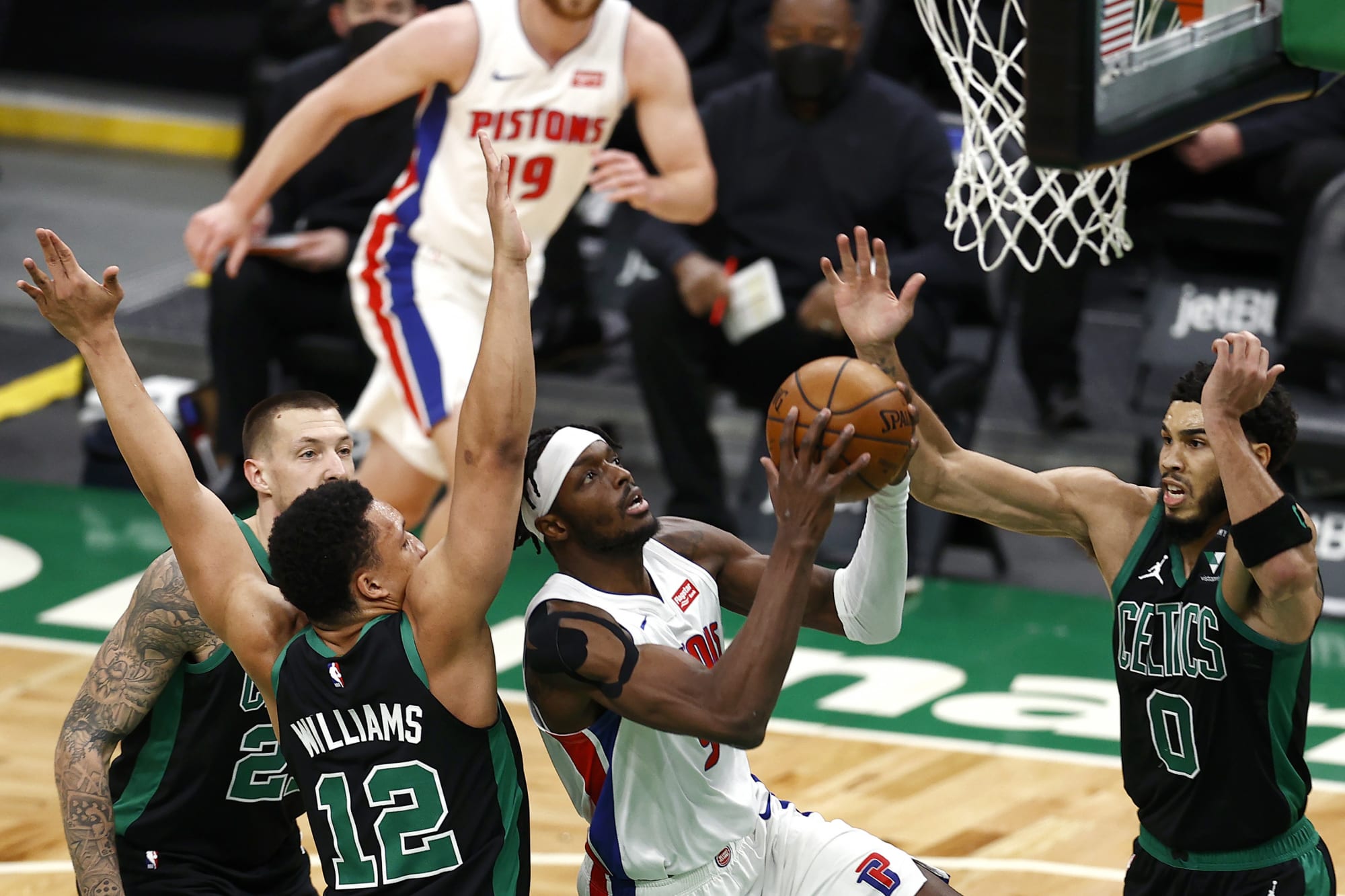 Pistons trade rumors Could Jerami Grant be traded to the Celtics?