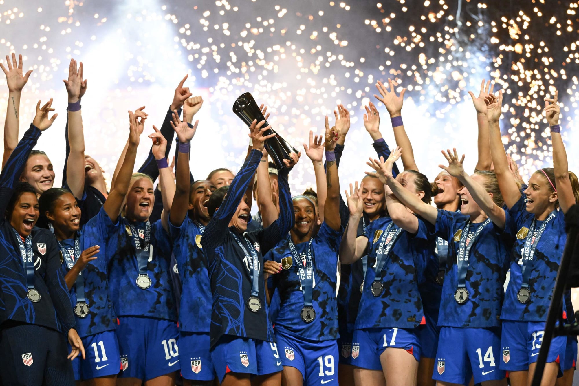 USWNT secures sixth SheBelieves Cup trophy ahead of World Cup