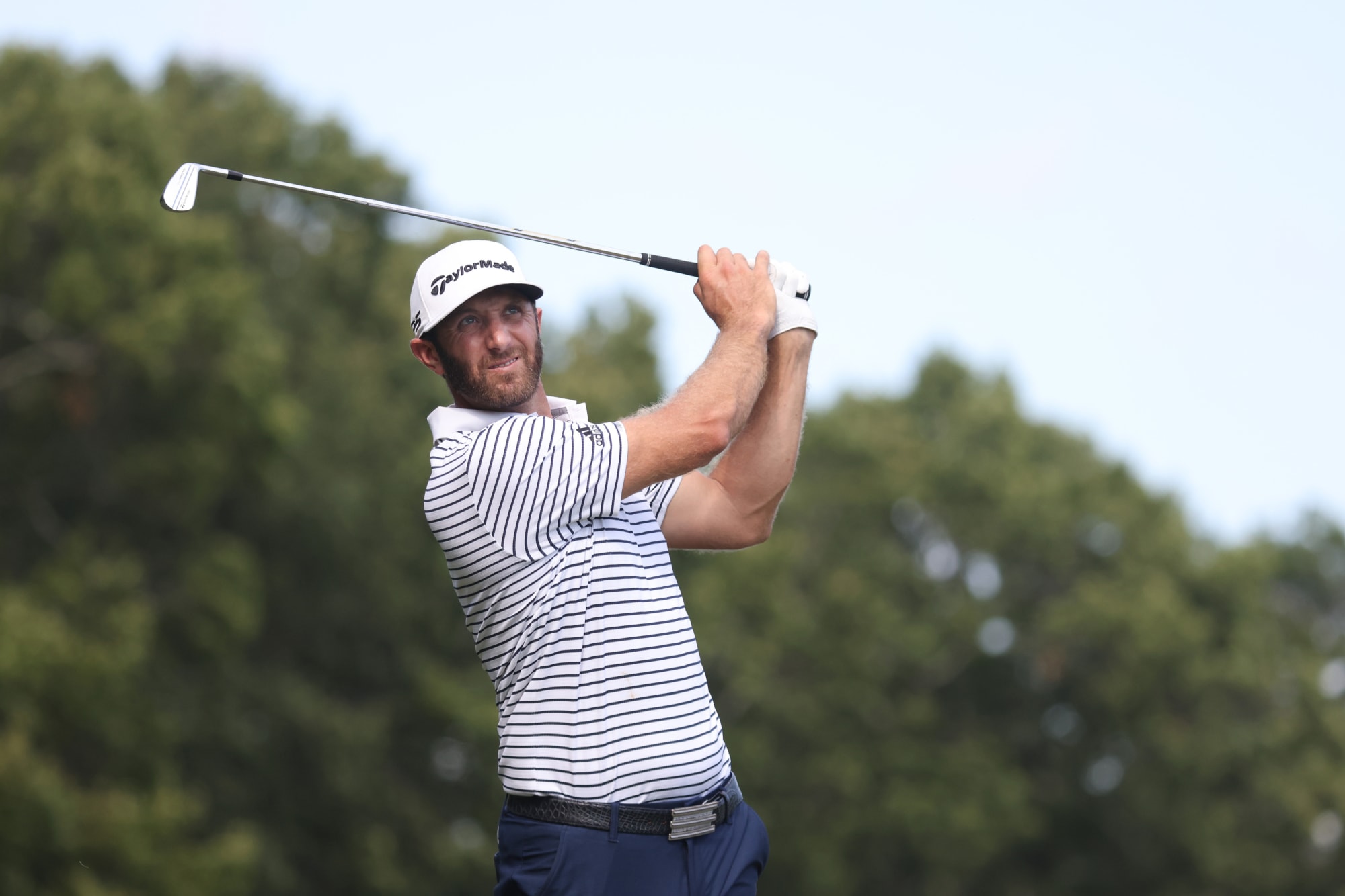 Northern Trust: Dustin Johnson misses chance to shoot 59 or lower