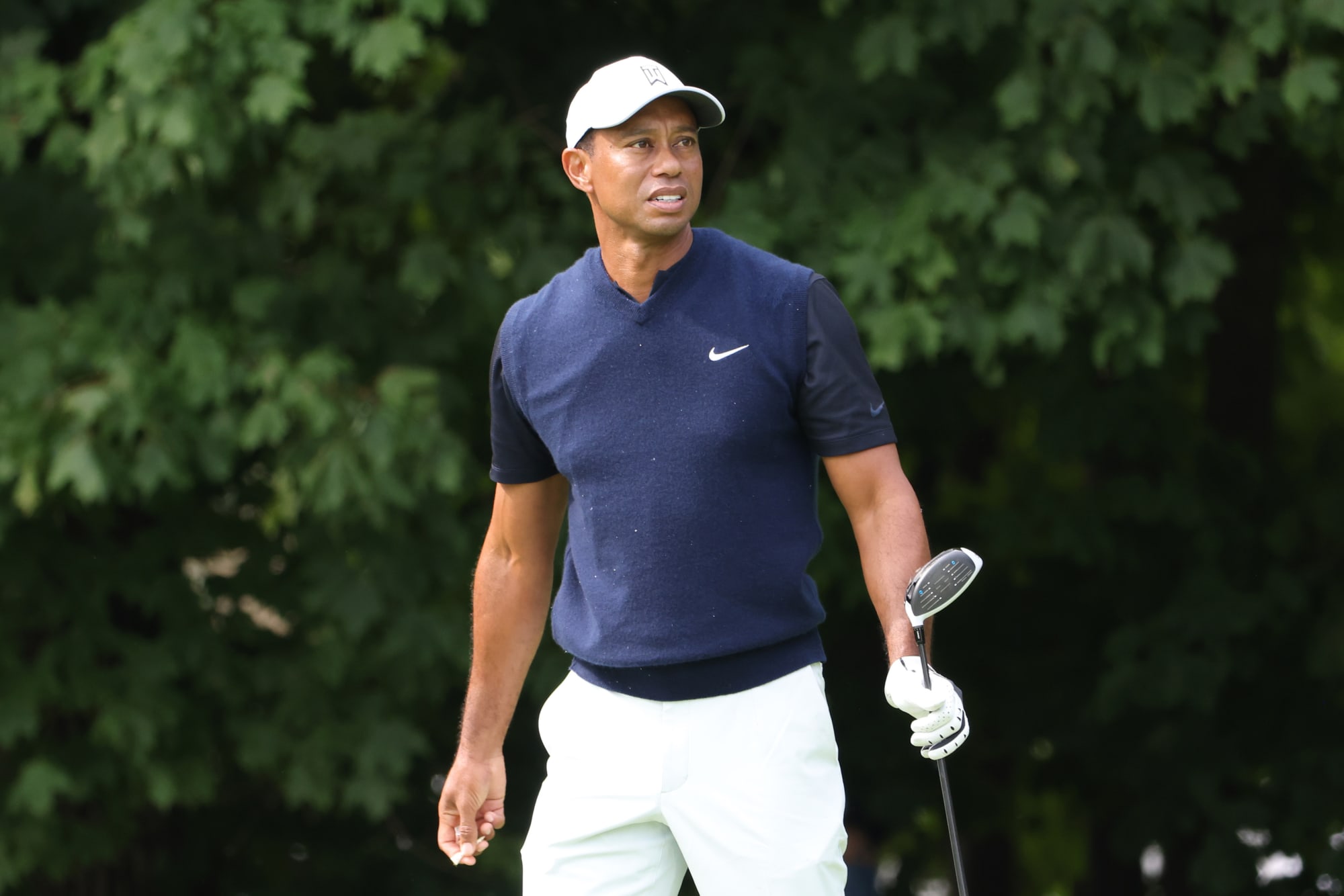 US Open Tiger Woods has a crazy up and down opening round