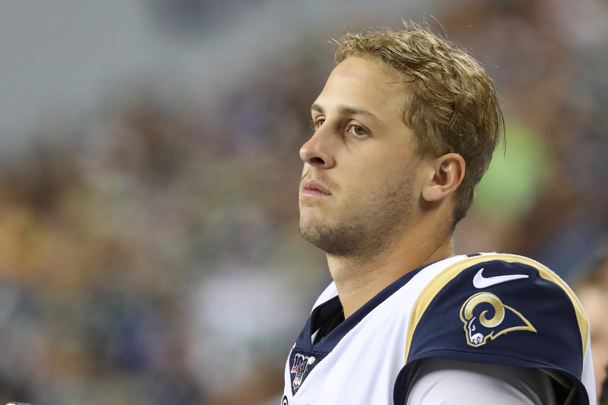 Los Angeles Rams Jared Goff Pass Attempts Last Two Games Concerning 