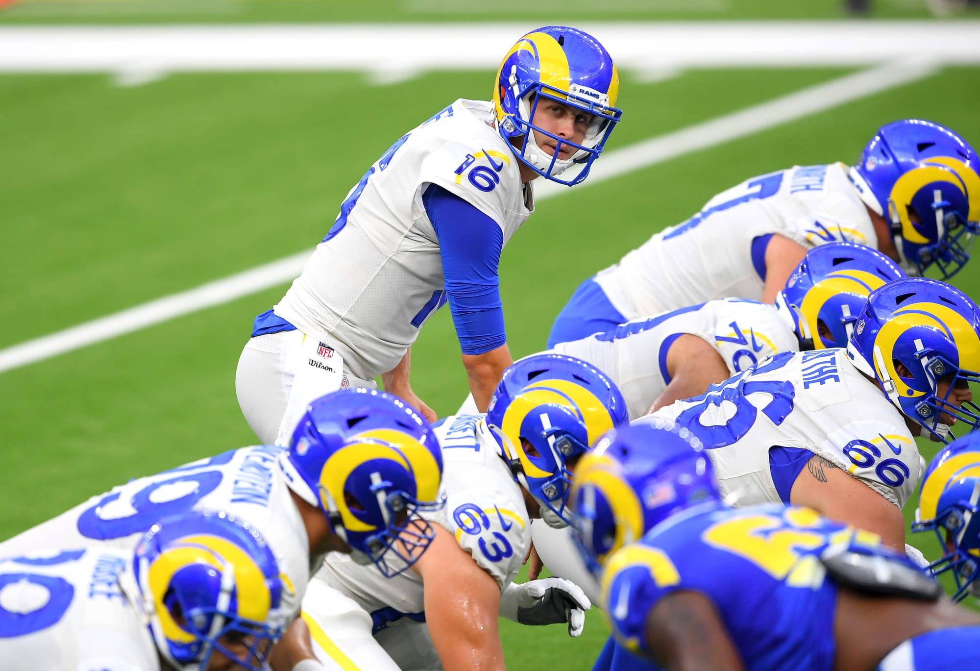 LA Rams offensive line depth chart shake up in training camp