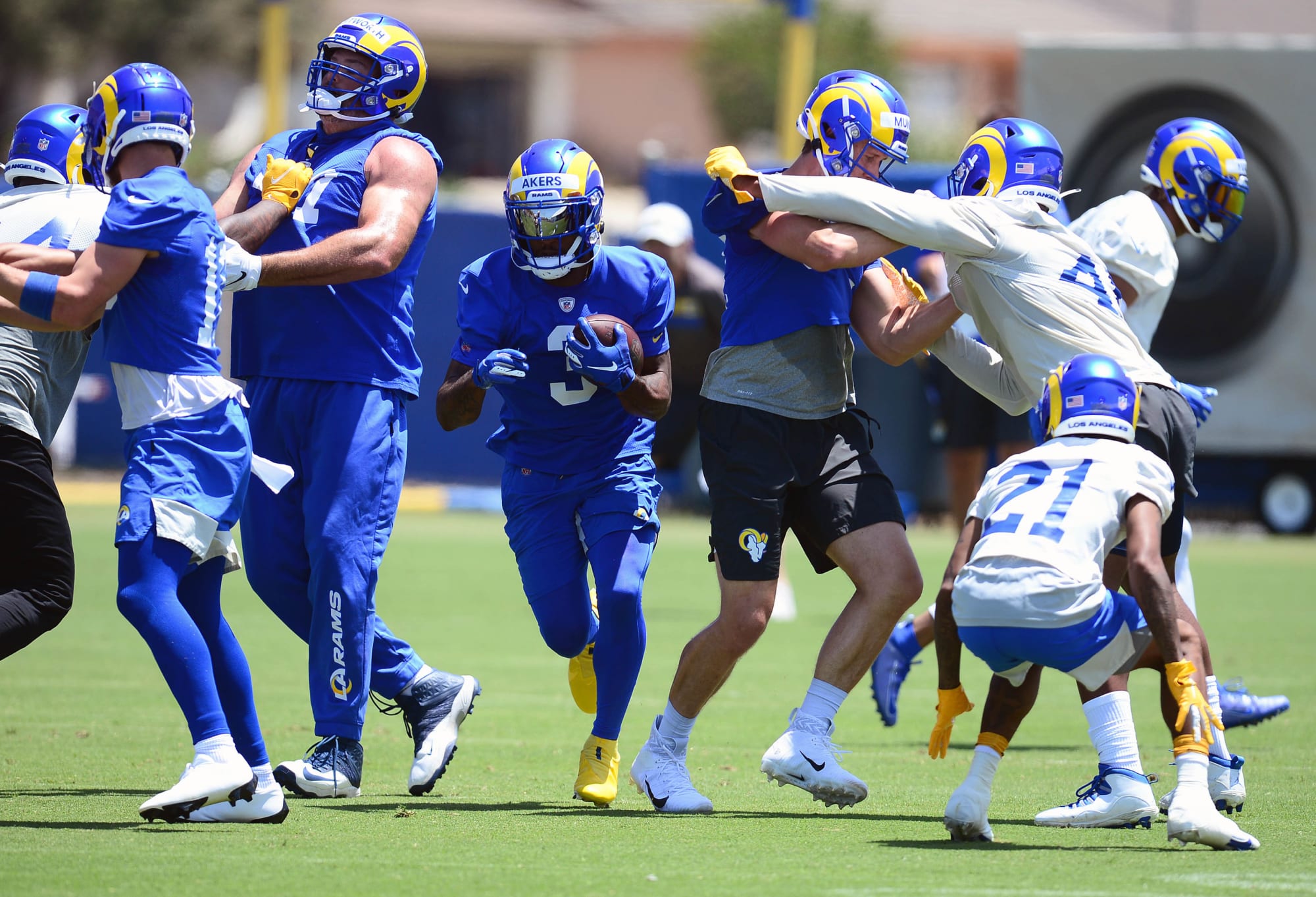 LA Rams running backs are once more light on experience