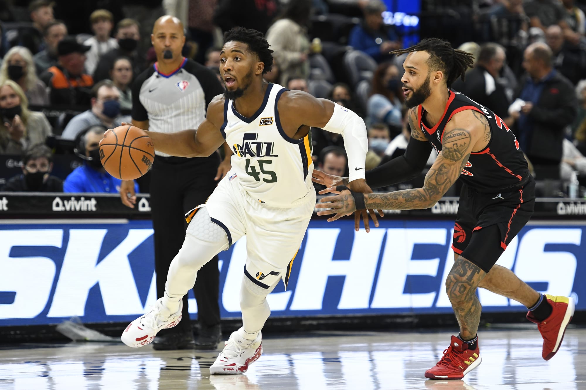 The Raptors must be in on Donovan Mitchell in the offseason