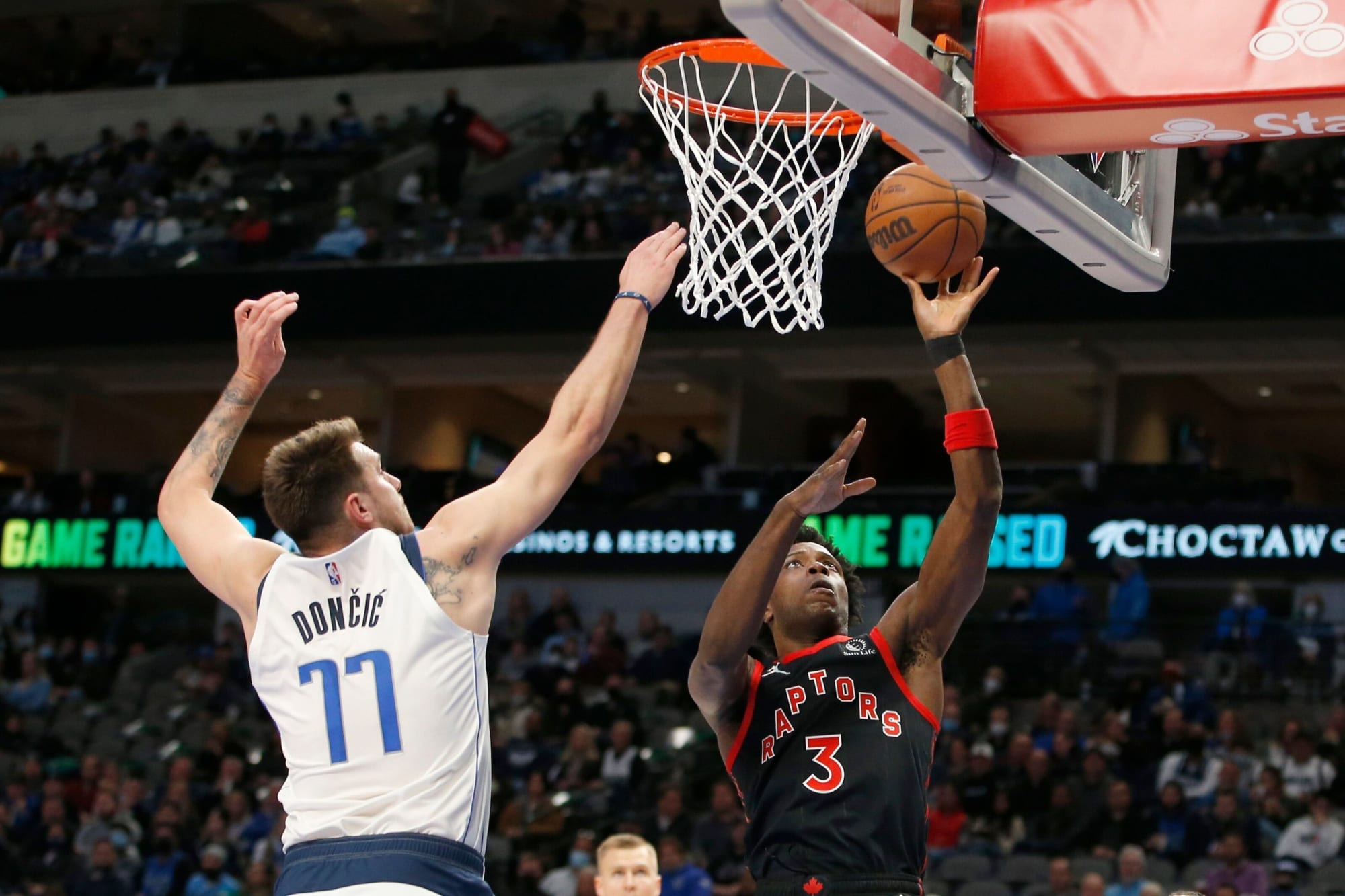 1 stud and 1 dud from physical Raptors loss against Mavericks