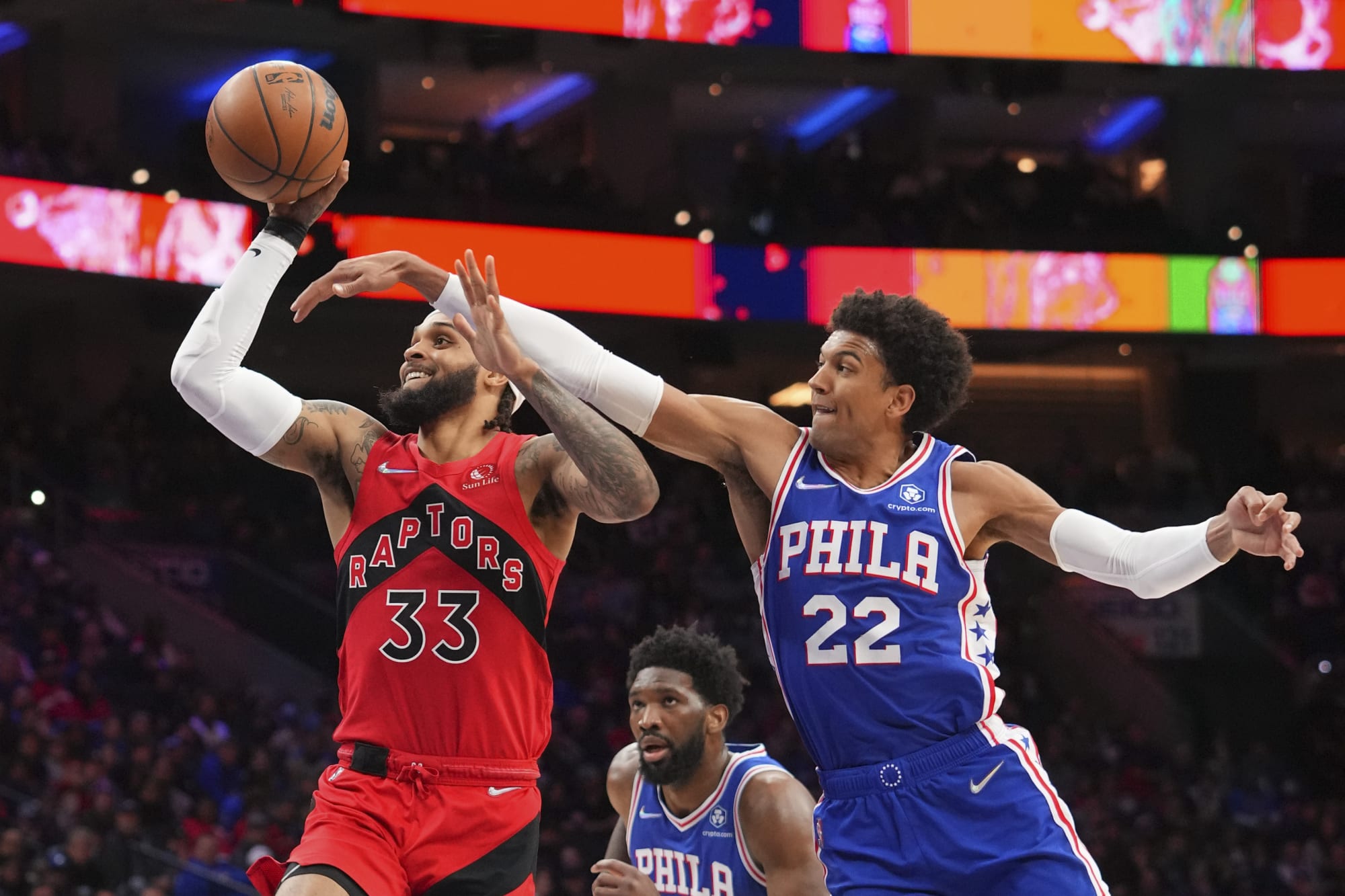 Should the Raptors consider making a change to the starting lineup?