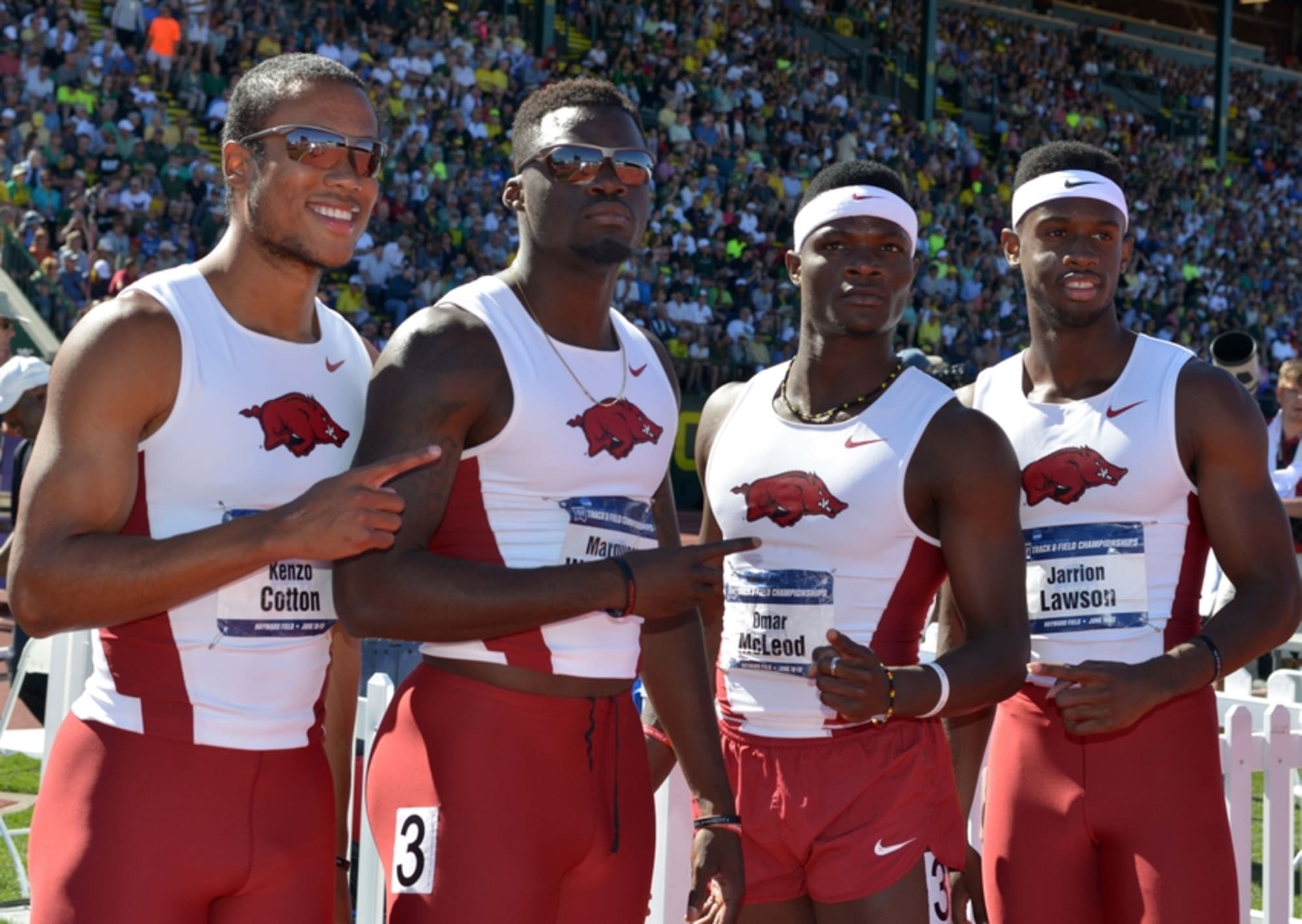 Arkansas Track Jumps to 1 in Nation